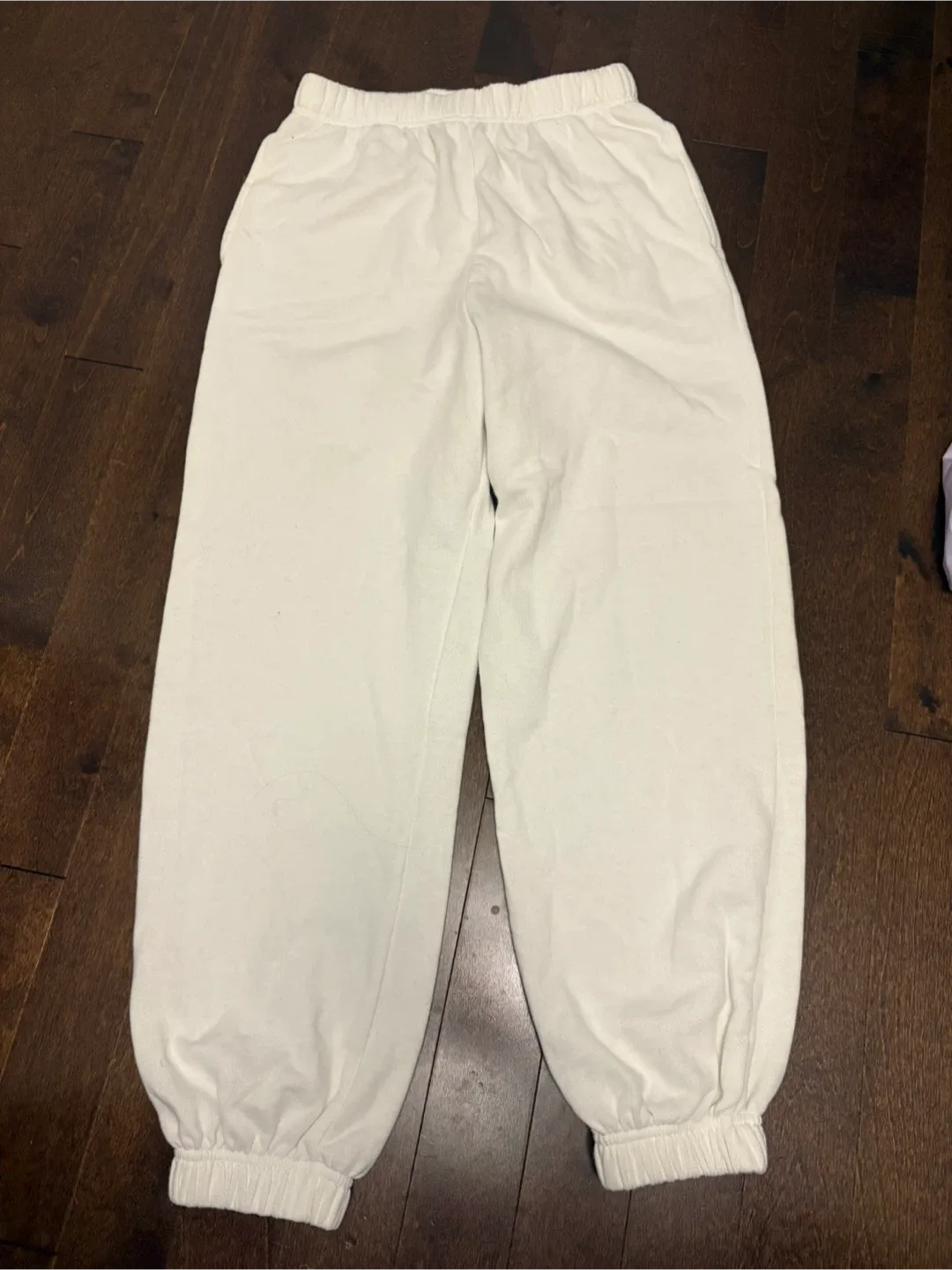 Garage White Sweatpants - Size XS