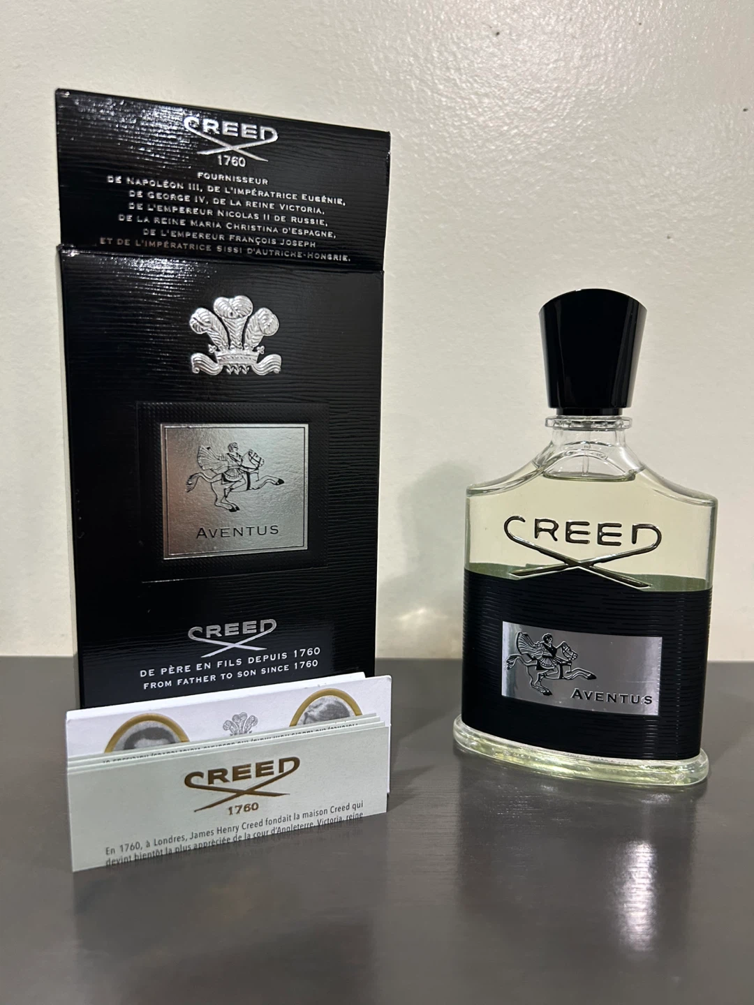Creed Aventus 100ml Cologne - With Box - photo 3