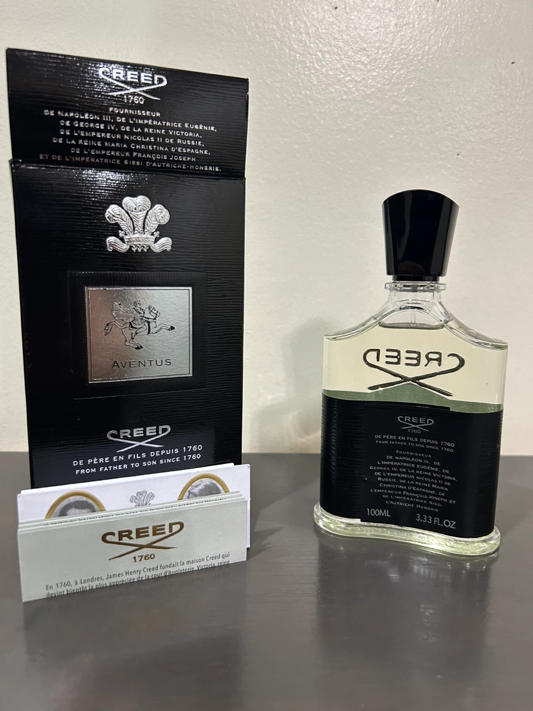 Creed Aventus 100ml Cologne - With Box - photo 4