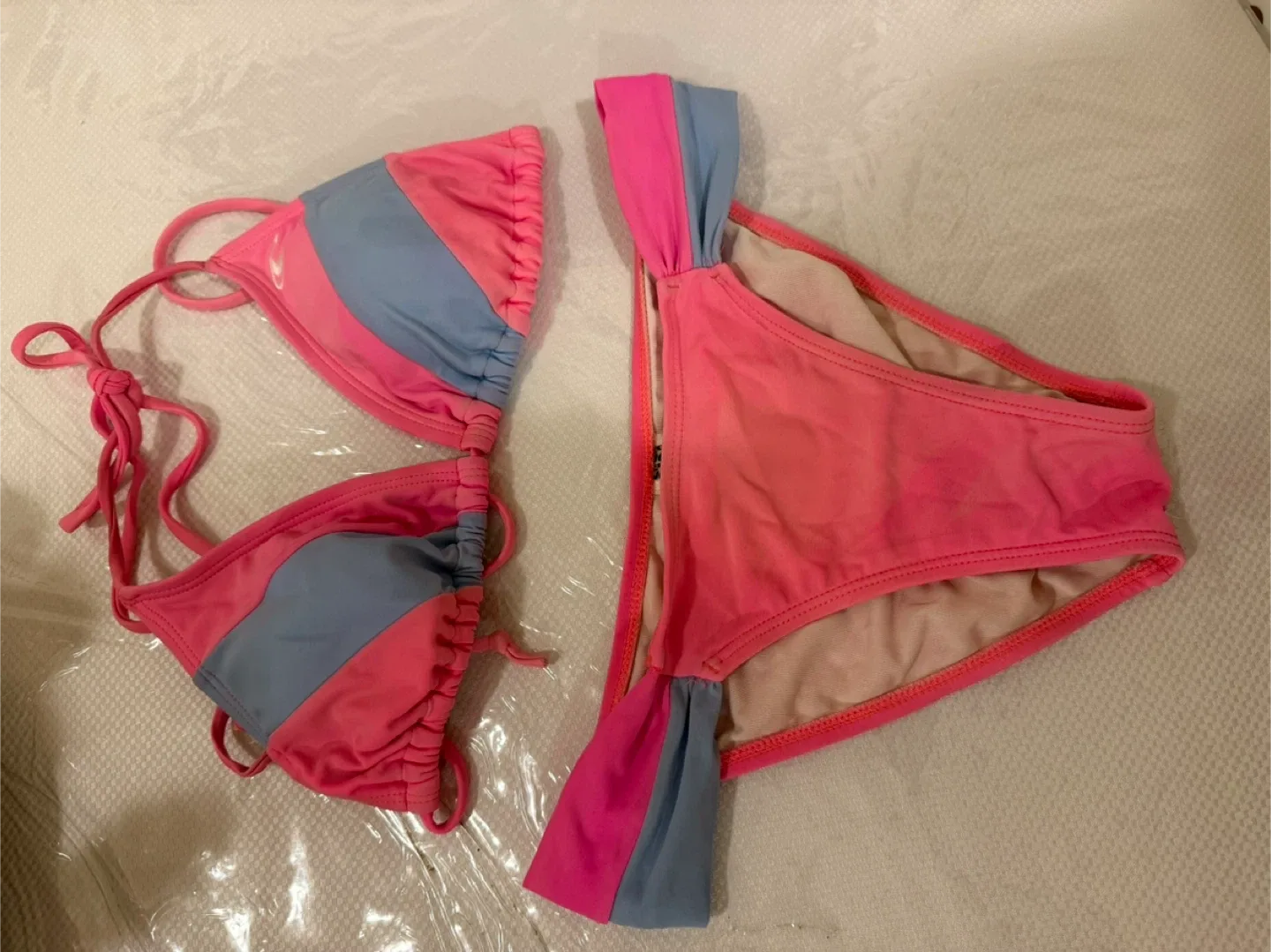 Pink & Blue O'Neill Bikini Set image indicator(2)