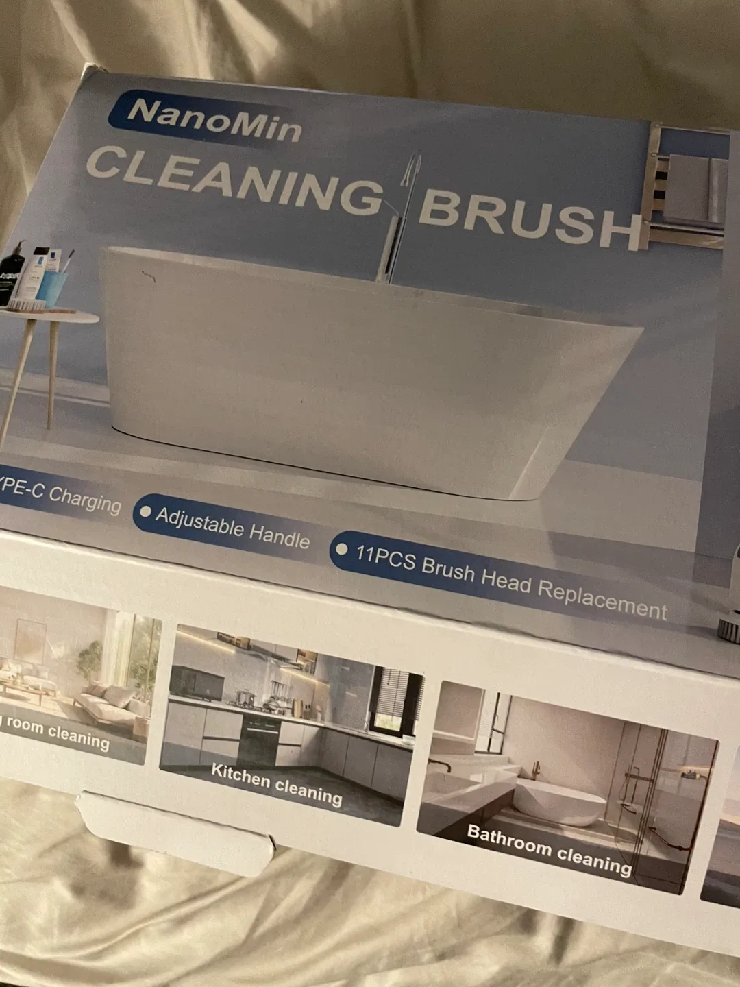 NanoMin 13-in-1 Electric Spin Scrubber - New in Box! thumbnail