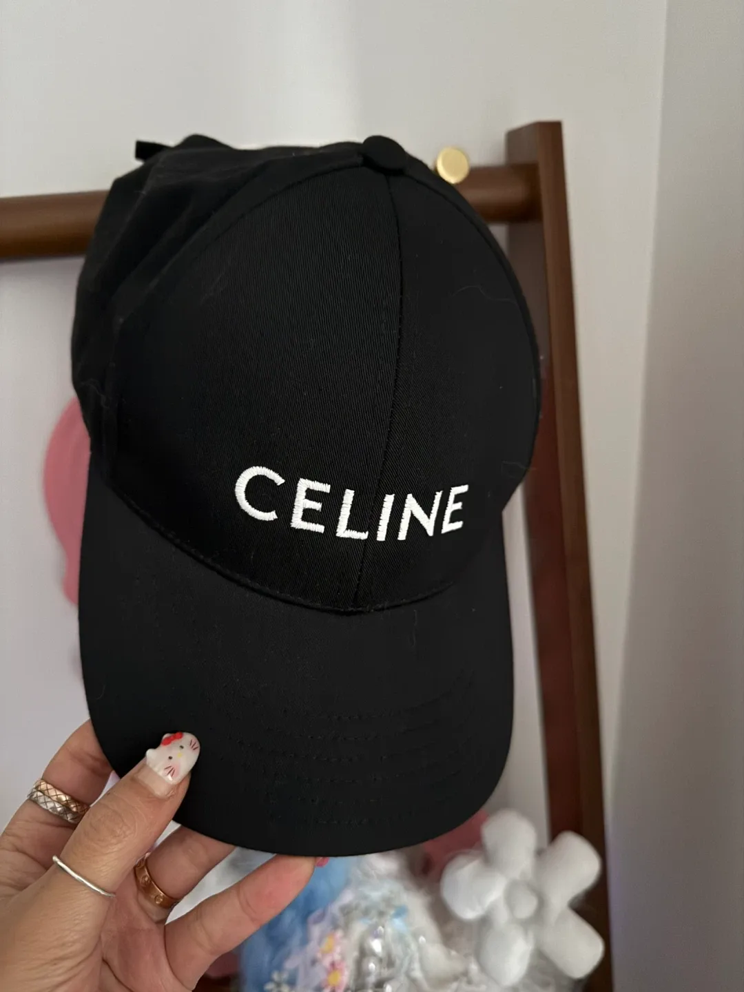 Celine Baseball Cap - Black, Size M image indicator(2)