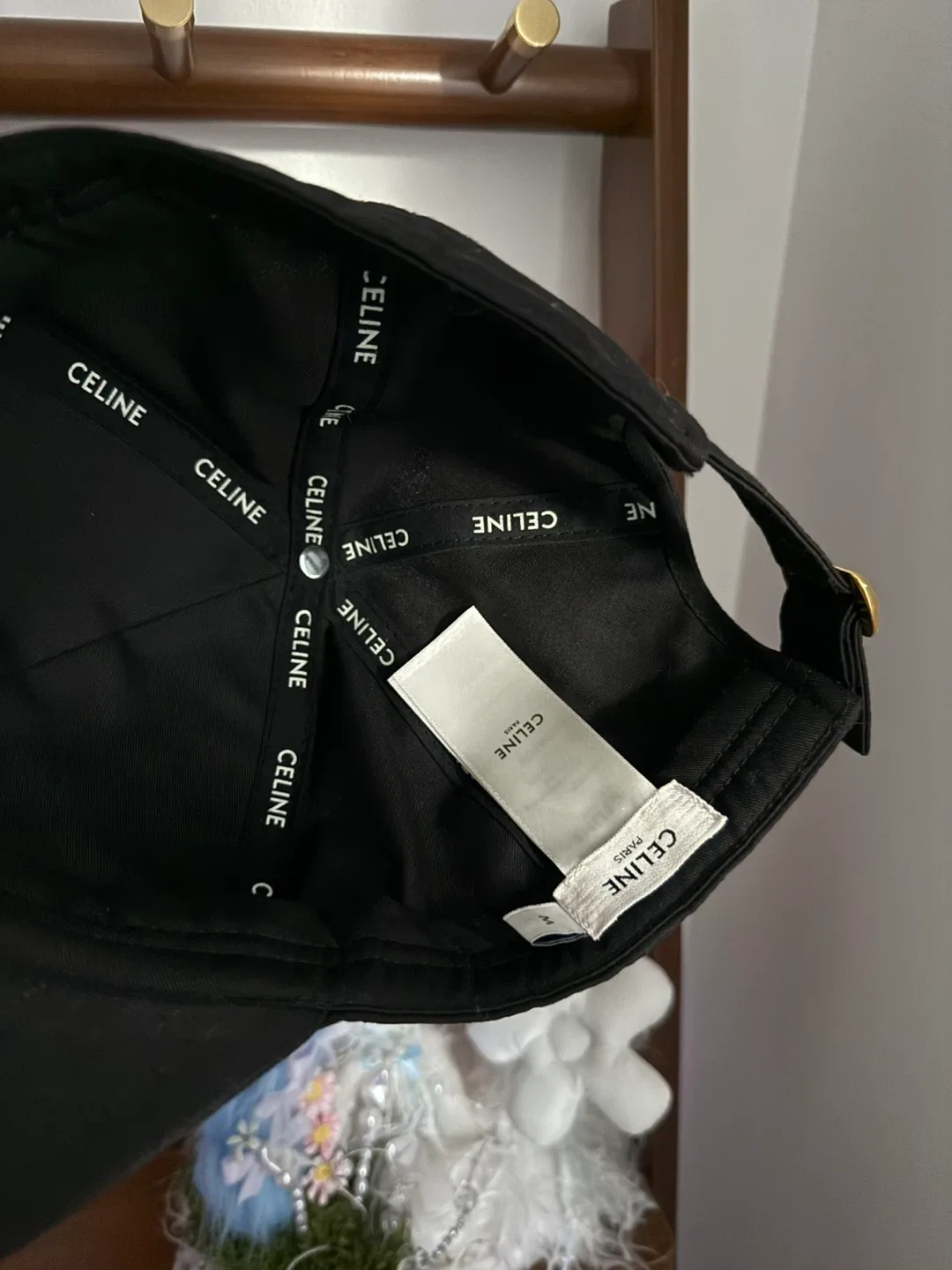 Celine Baseball Cap - Black, Size M image indicator(4)