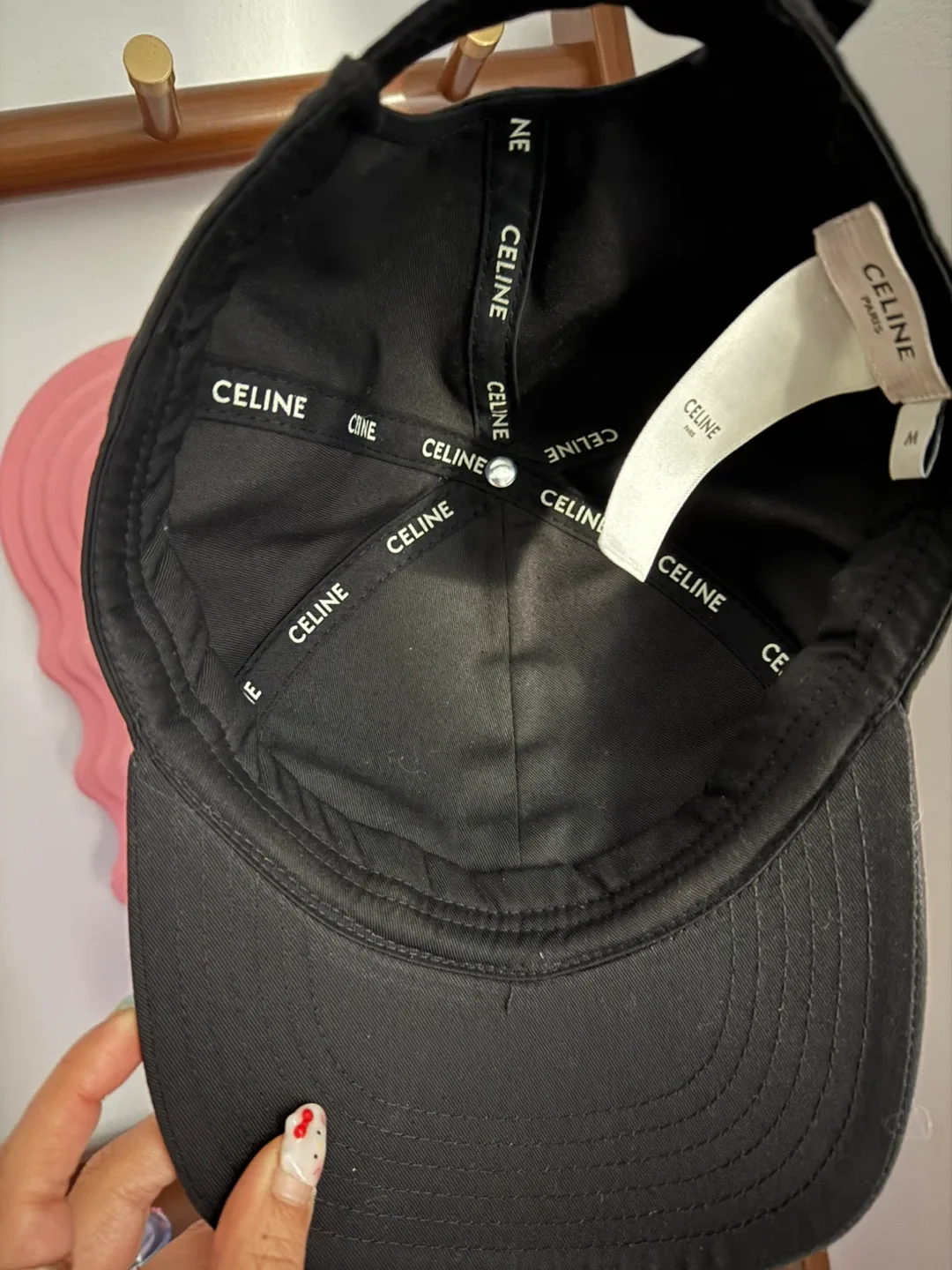 Celine Baseball Cap - Black, Size M image indicator(3)