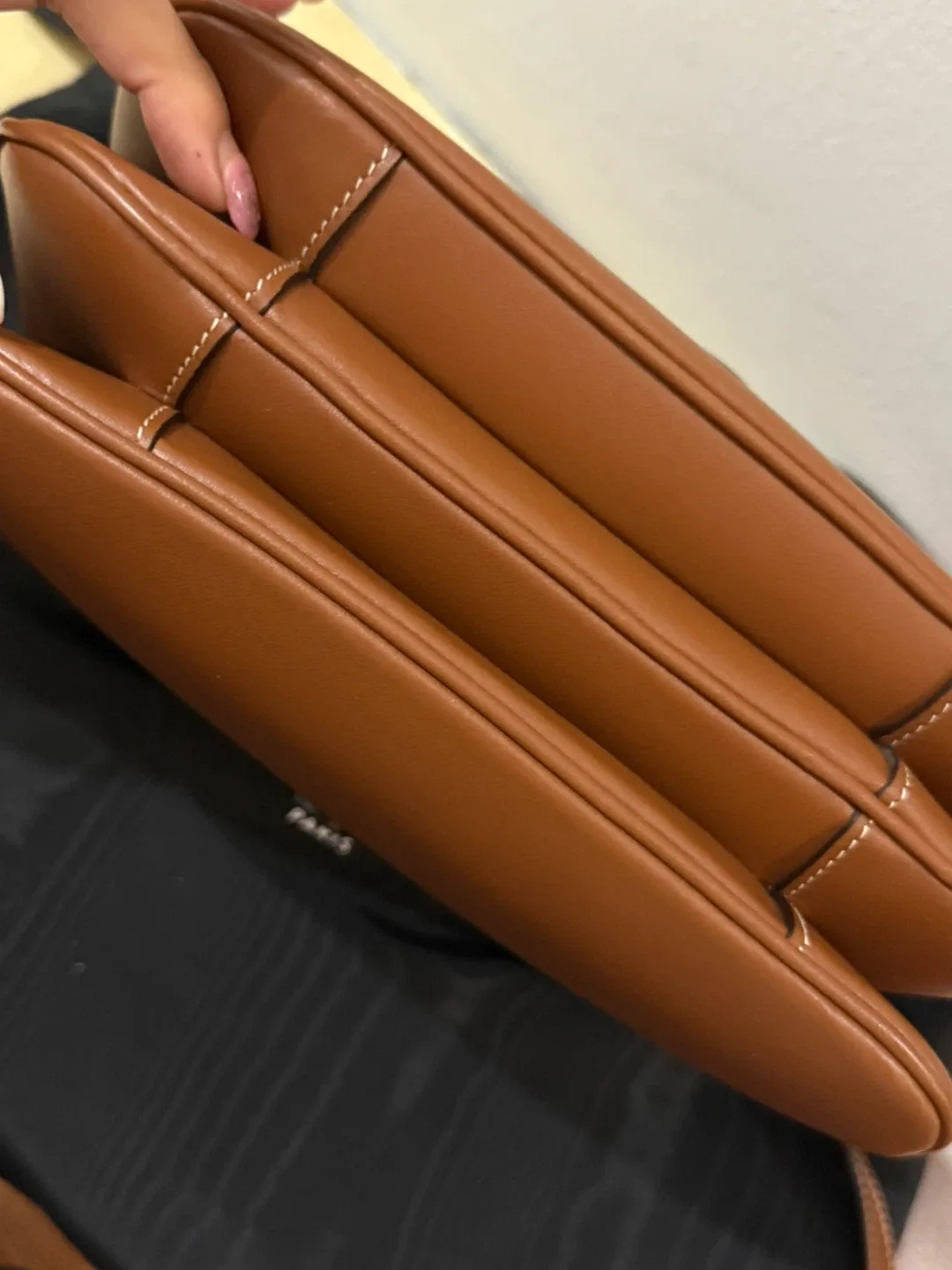 New Celine Tabou Medium Brown Calfskin Bag image indicator(6)