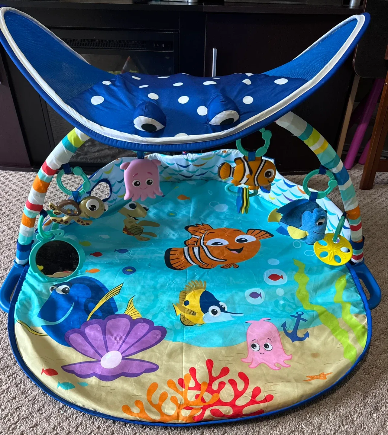 Finding Nemo Mr. Ray Ocean Lights & Music Gym