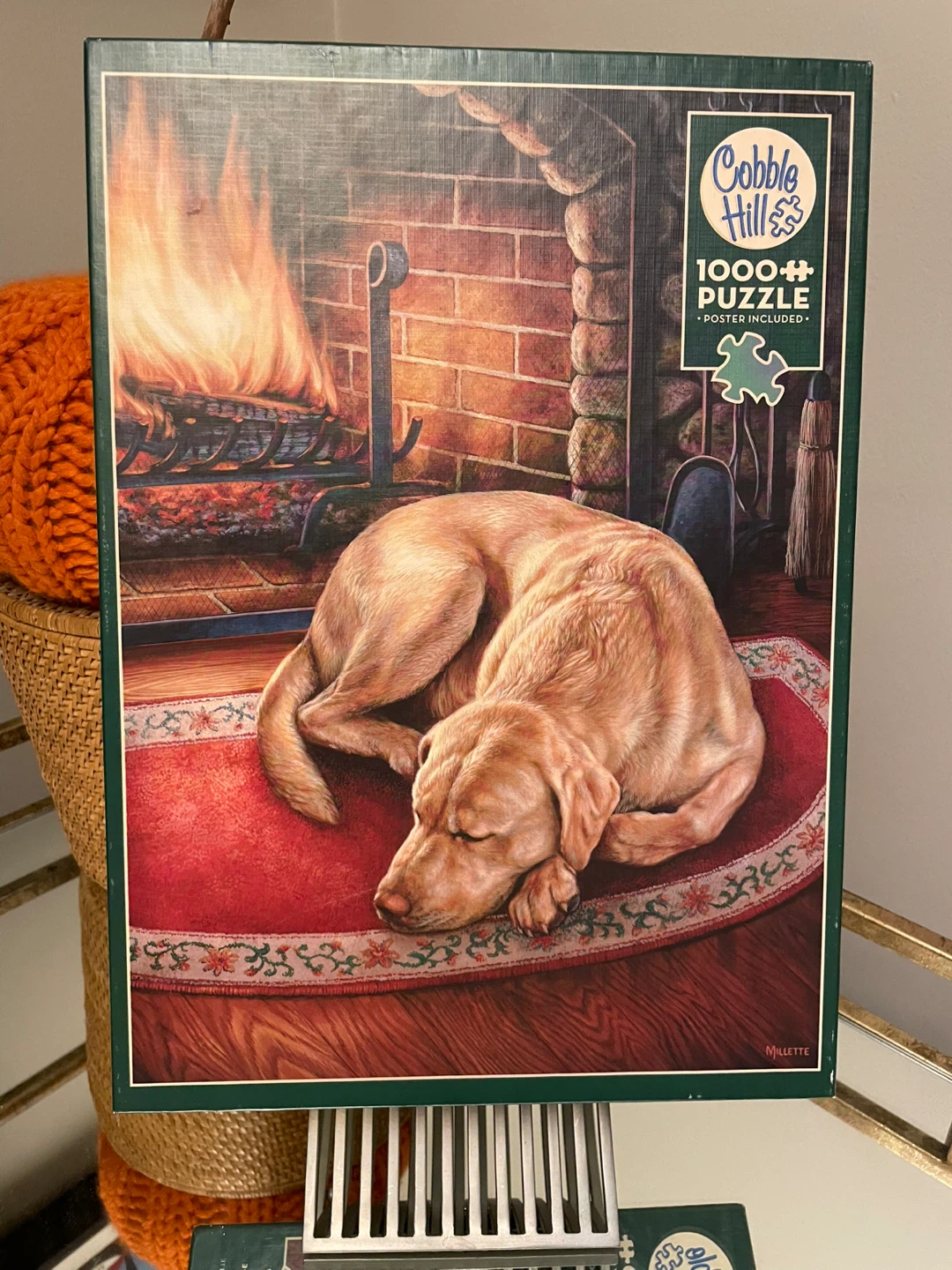 Cobble Hill 1000-Piece Jigsaw Puzzle - Sleeping Labrador