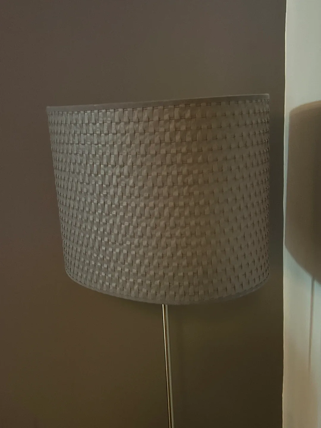 Grey Woven Floor Lamp image indicator(3)