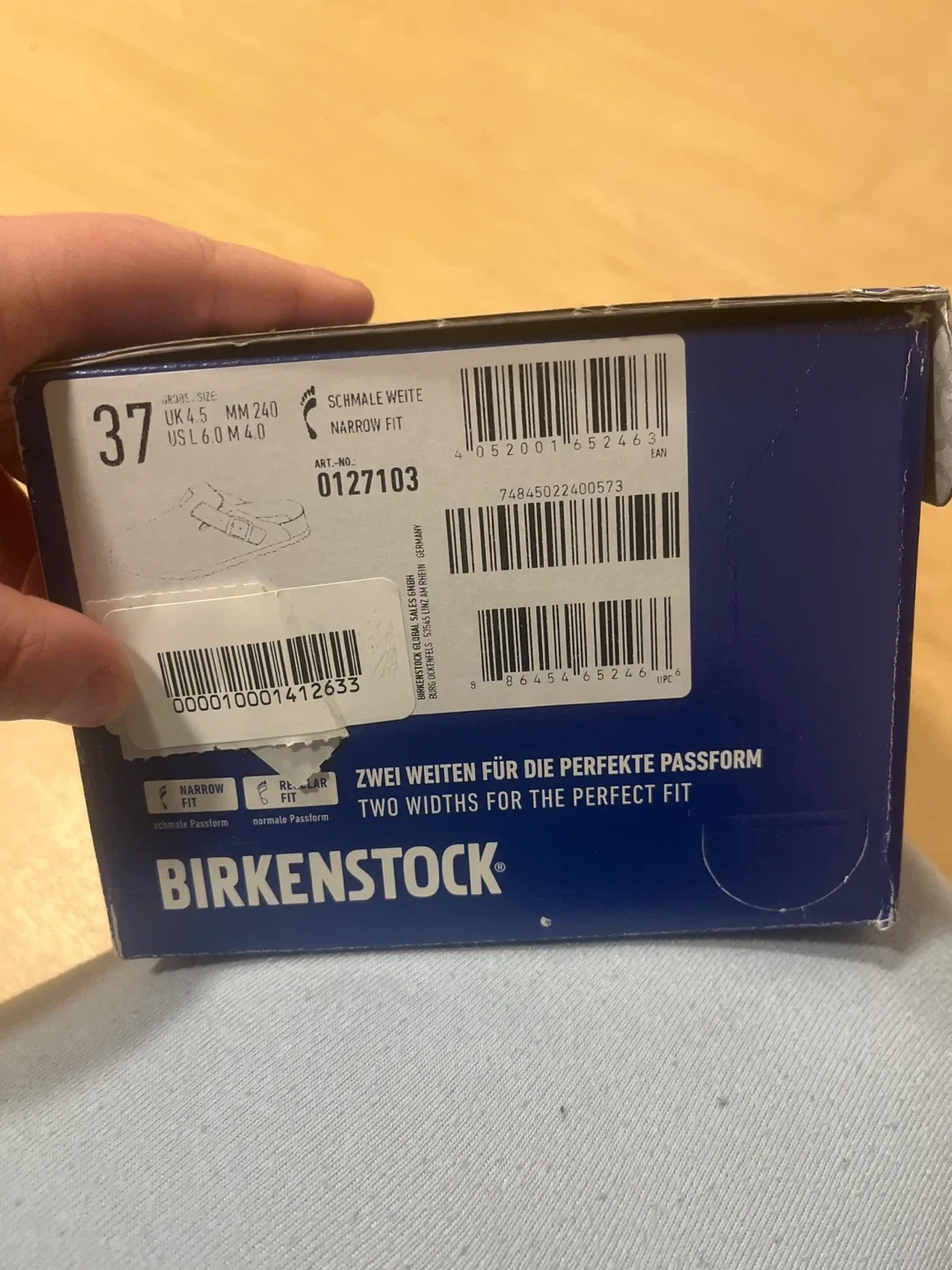 Birkenstock Boston Black Size 37 US 6.5 image indicator(3)