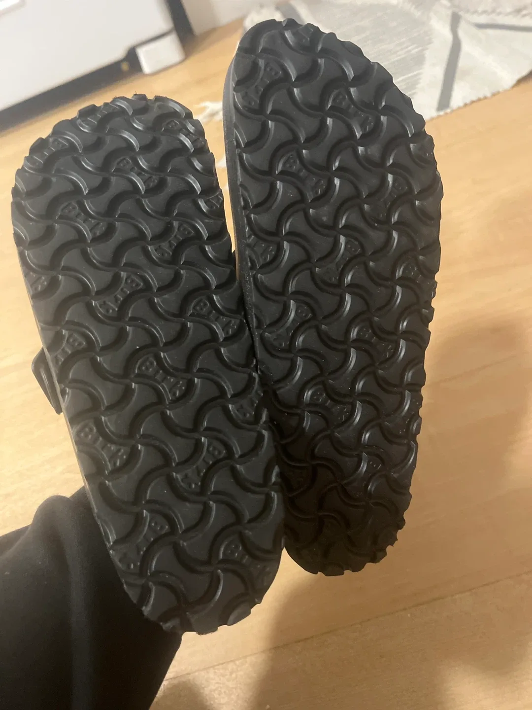 Birkenstock Boston Black Size 37 US 6.5 image indicator(2)