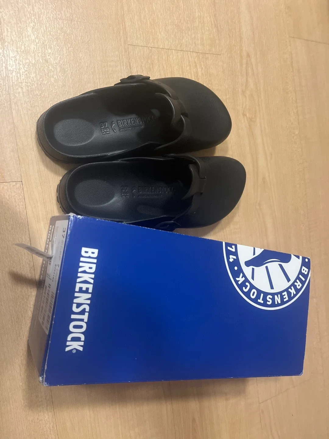 Birkenstock Boston Black Size 37 US 6.5 image indicator(4)
