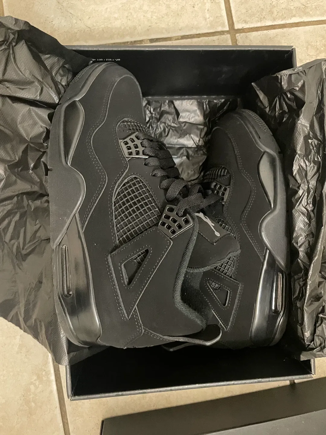 Air Jordan 4 Retro Black Cat - Size 8.5 image indicator(5)