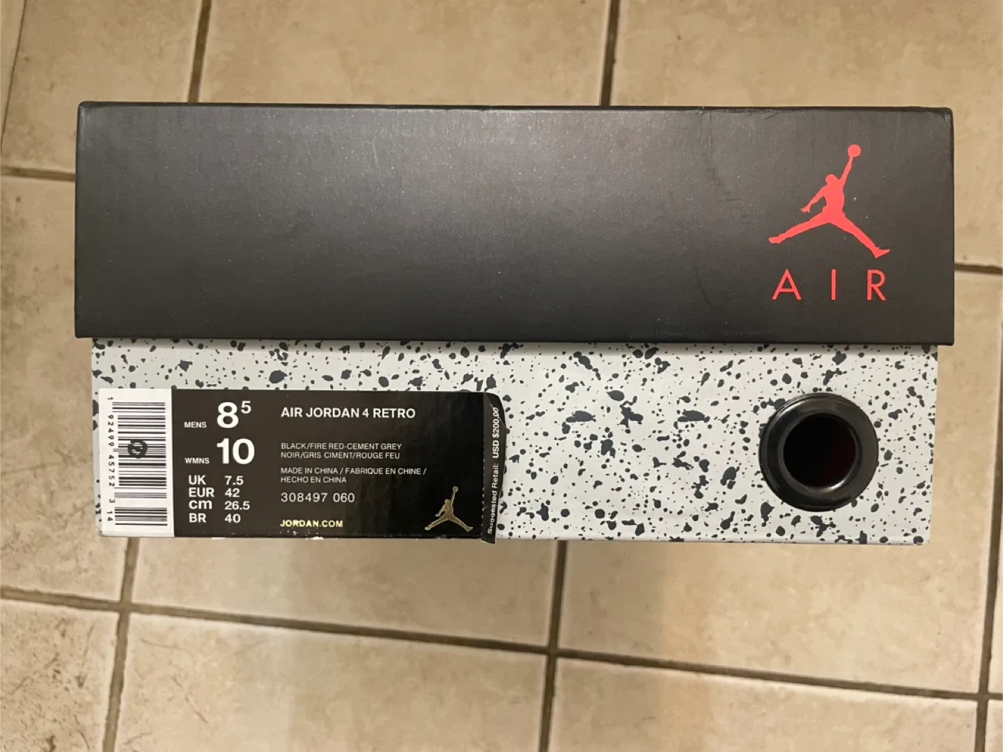 Nike Air Jordan 4 Retro Bred Reimagined image indicator(8)