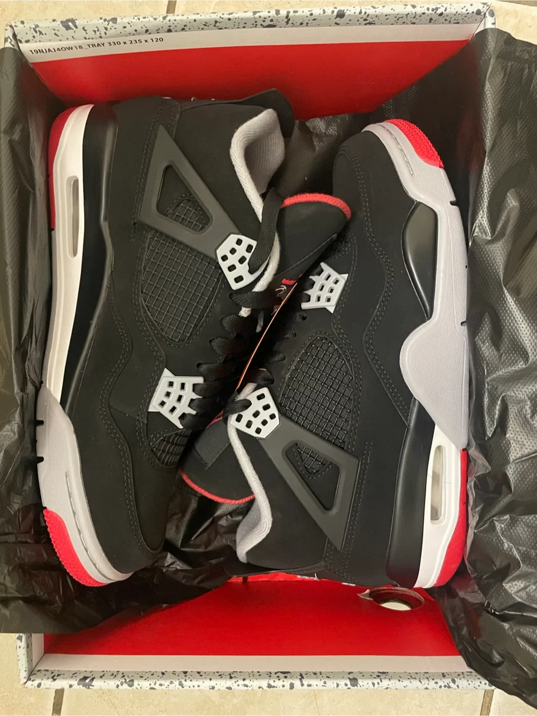 Nike Air Jordan 4 Retro, Size 8.5 image indicator(10)