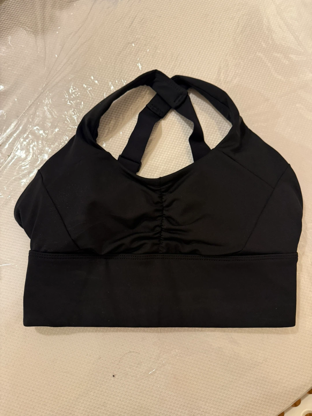 Handful Black Sports Bra
