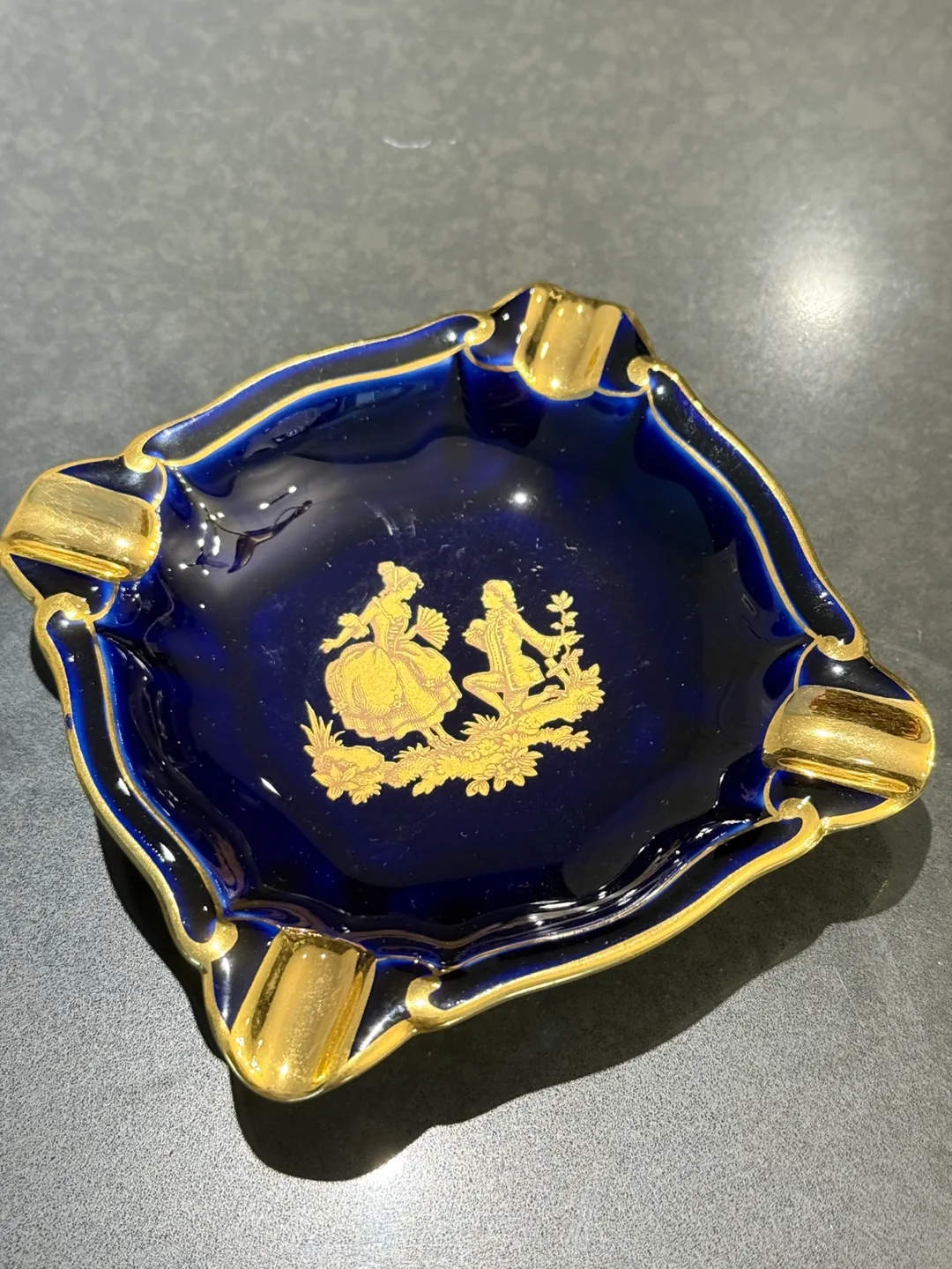 F.M. Limoges France Ashtray thumbnail