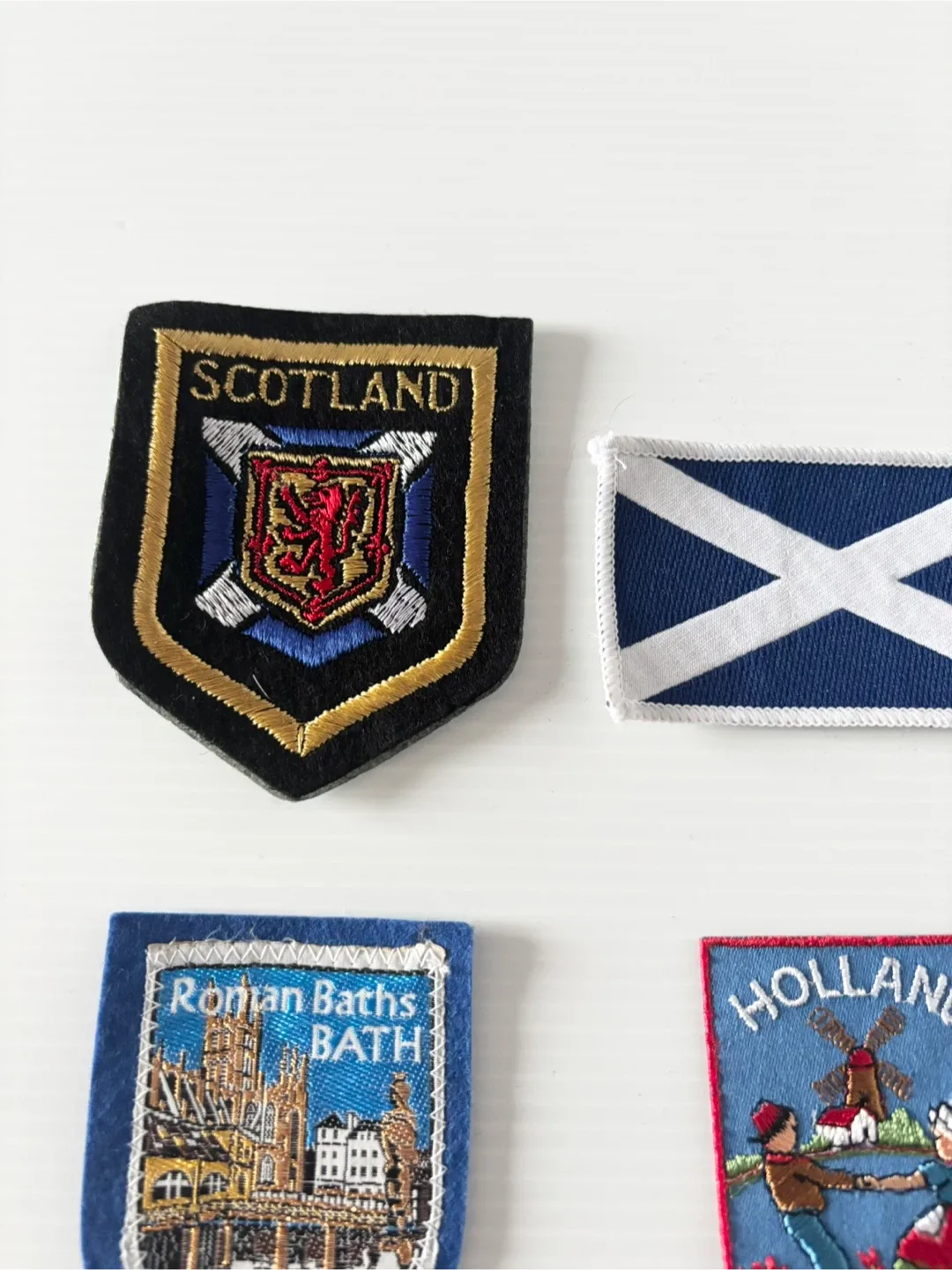 Vintage Europe destination patches image indicator(5)