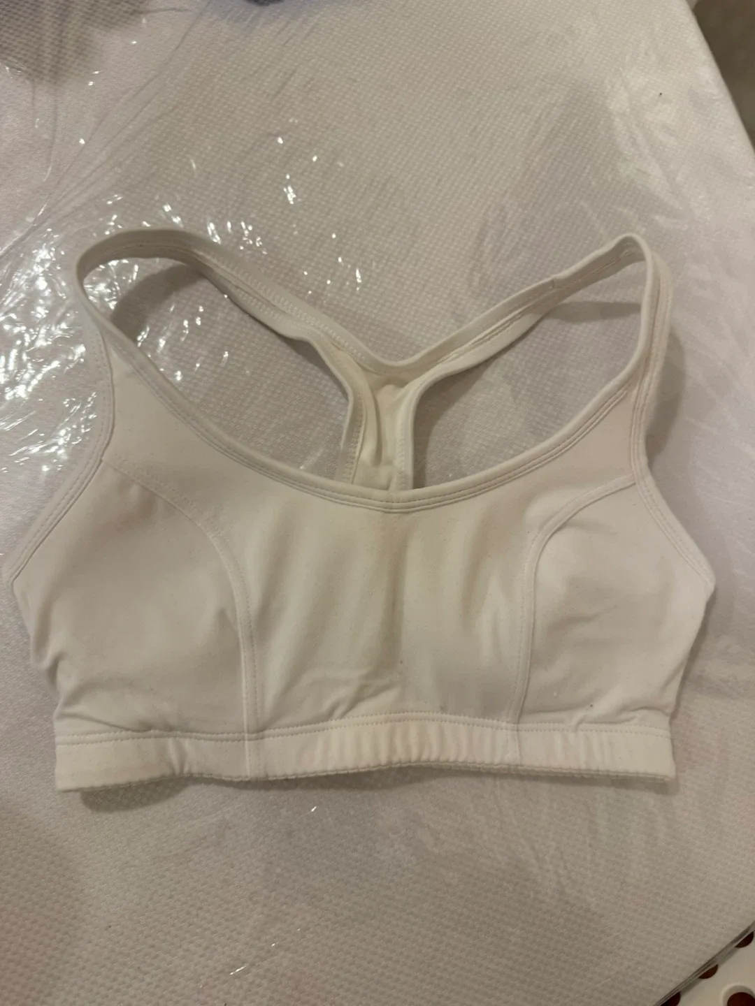 White Sports Bra image indicator(2)