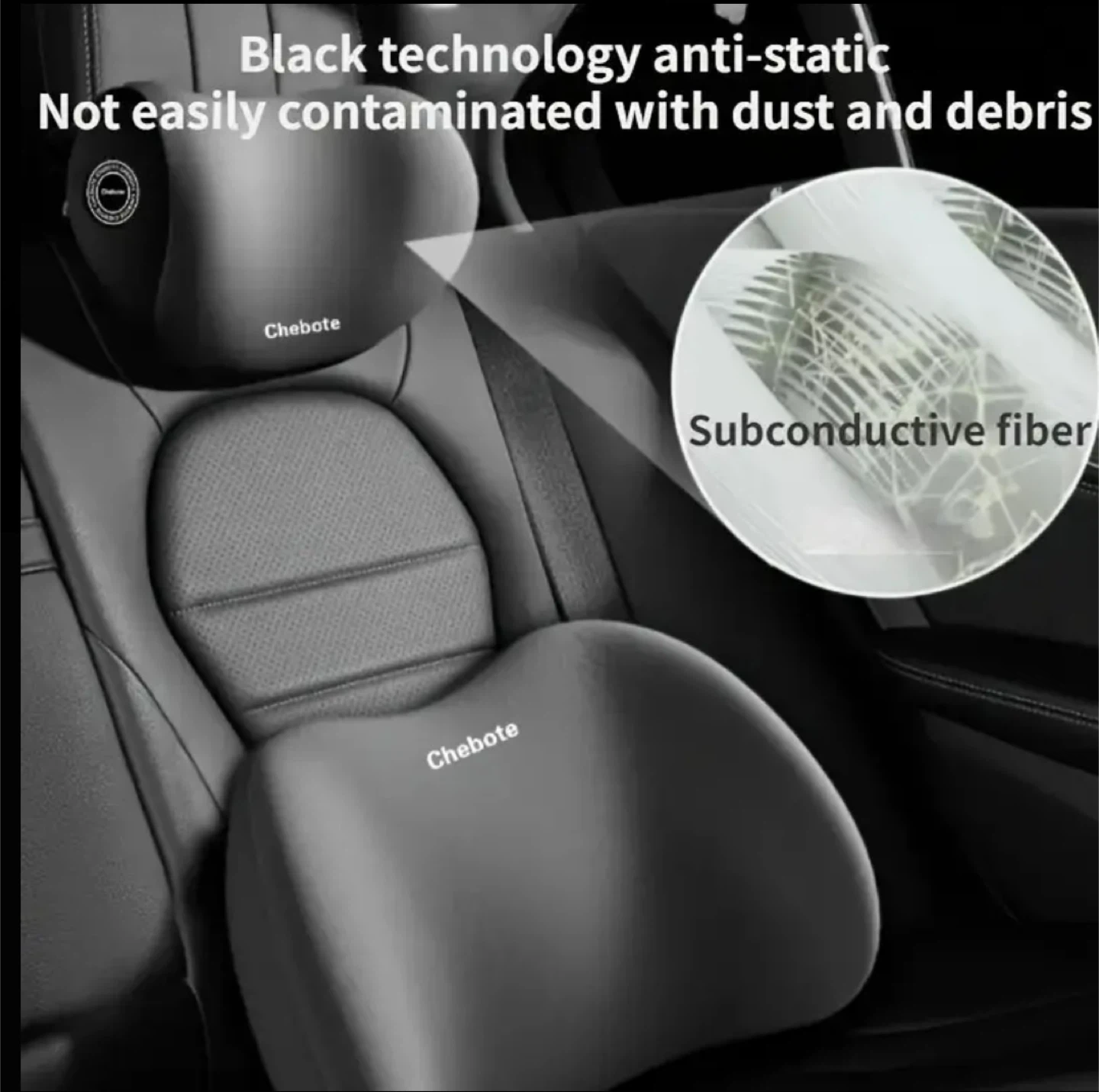 Chebote Car Lumbar Support & Headrest - photo 3