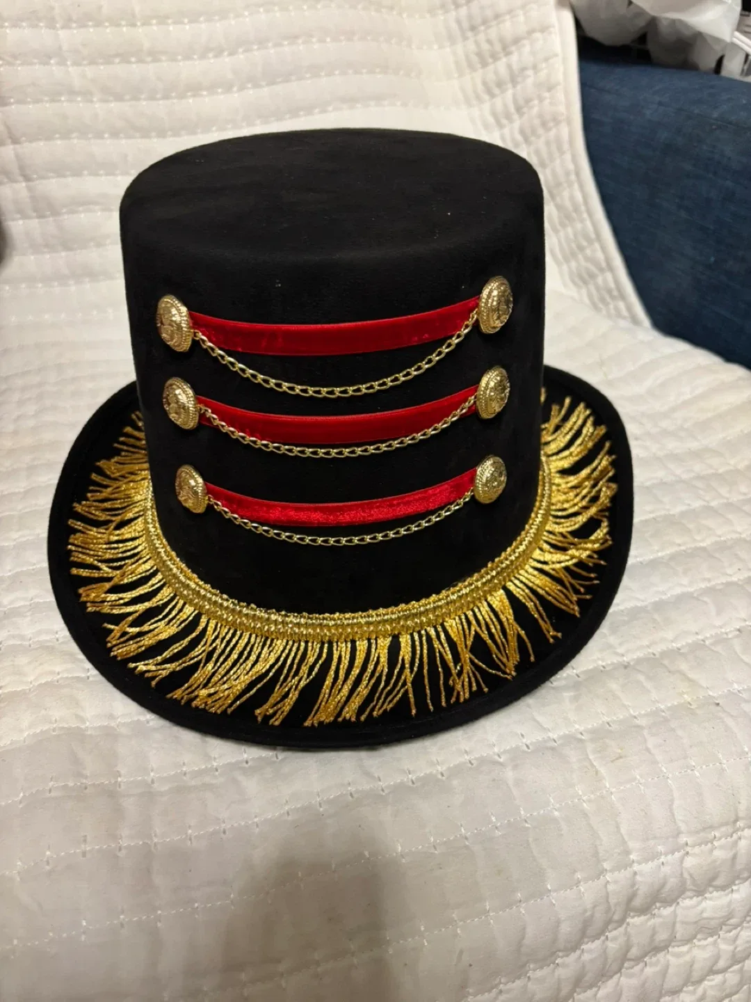 The Ring Master Costume Combo! The Jacket,  Hat and Cane image indicator(3)