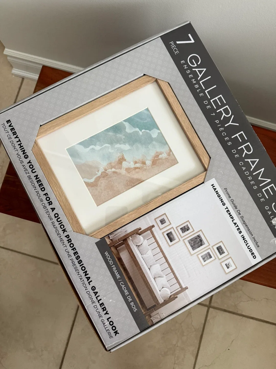 7-Piece Gallery Wall Picture Frame Set - New in Box! image indicator(2)