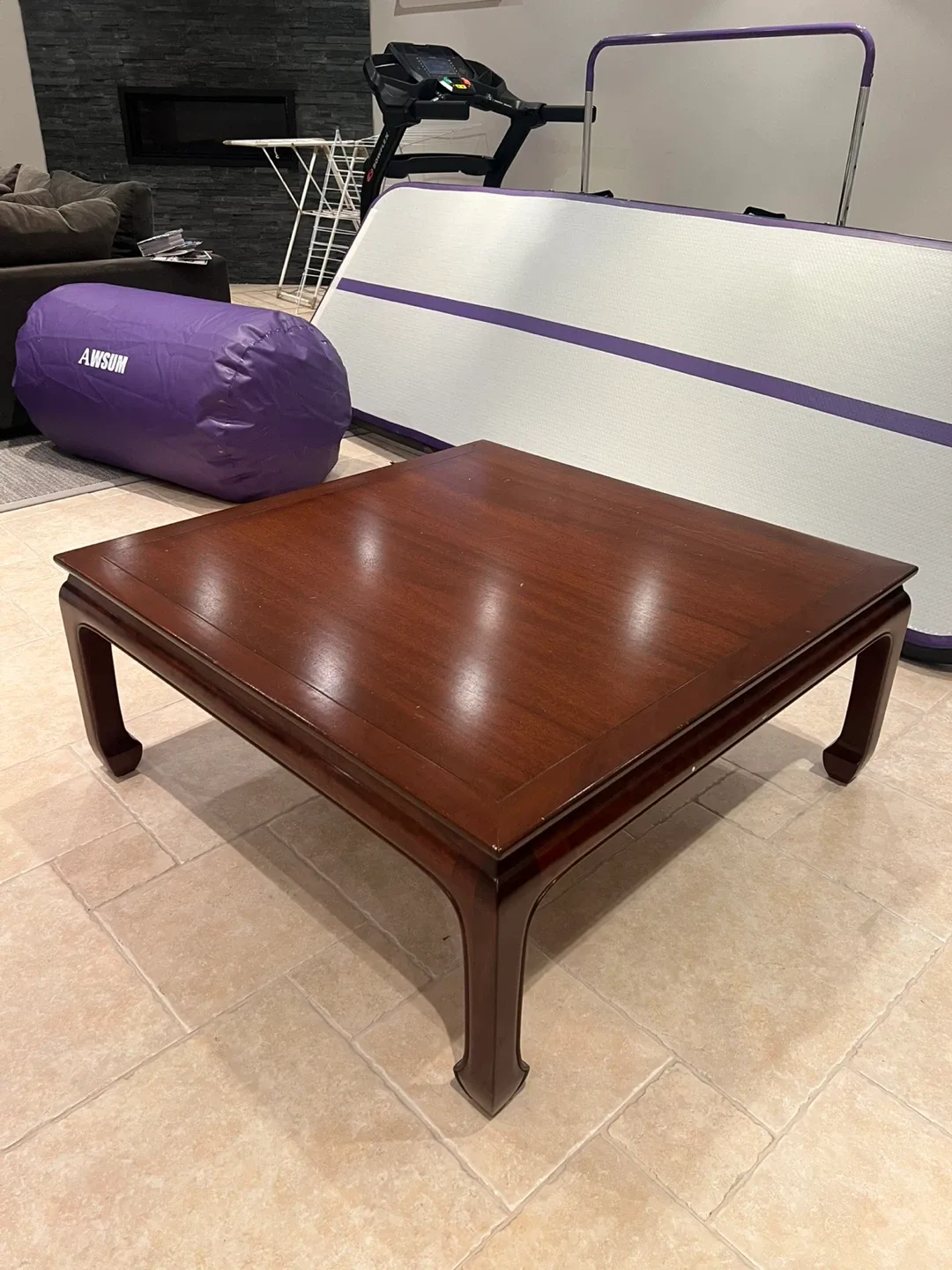 Wooden Square Coffee Table image indicator(2)