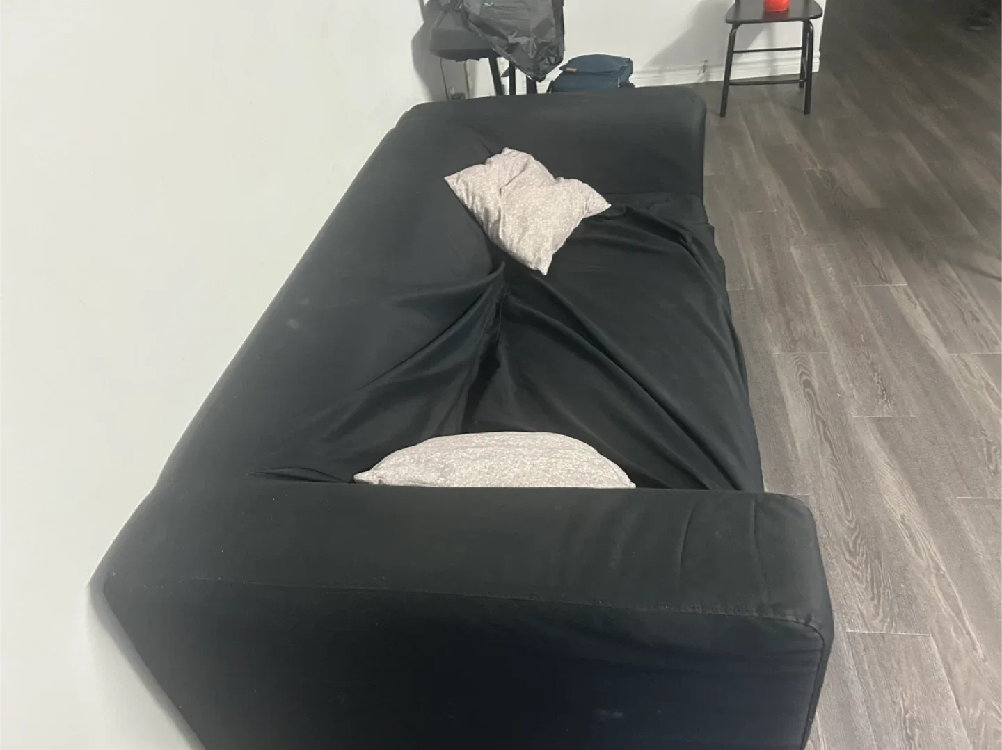 🛋️ Modern Black Sofa – Comfy & Clean! | Only $240 OBO image indicator(3)