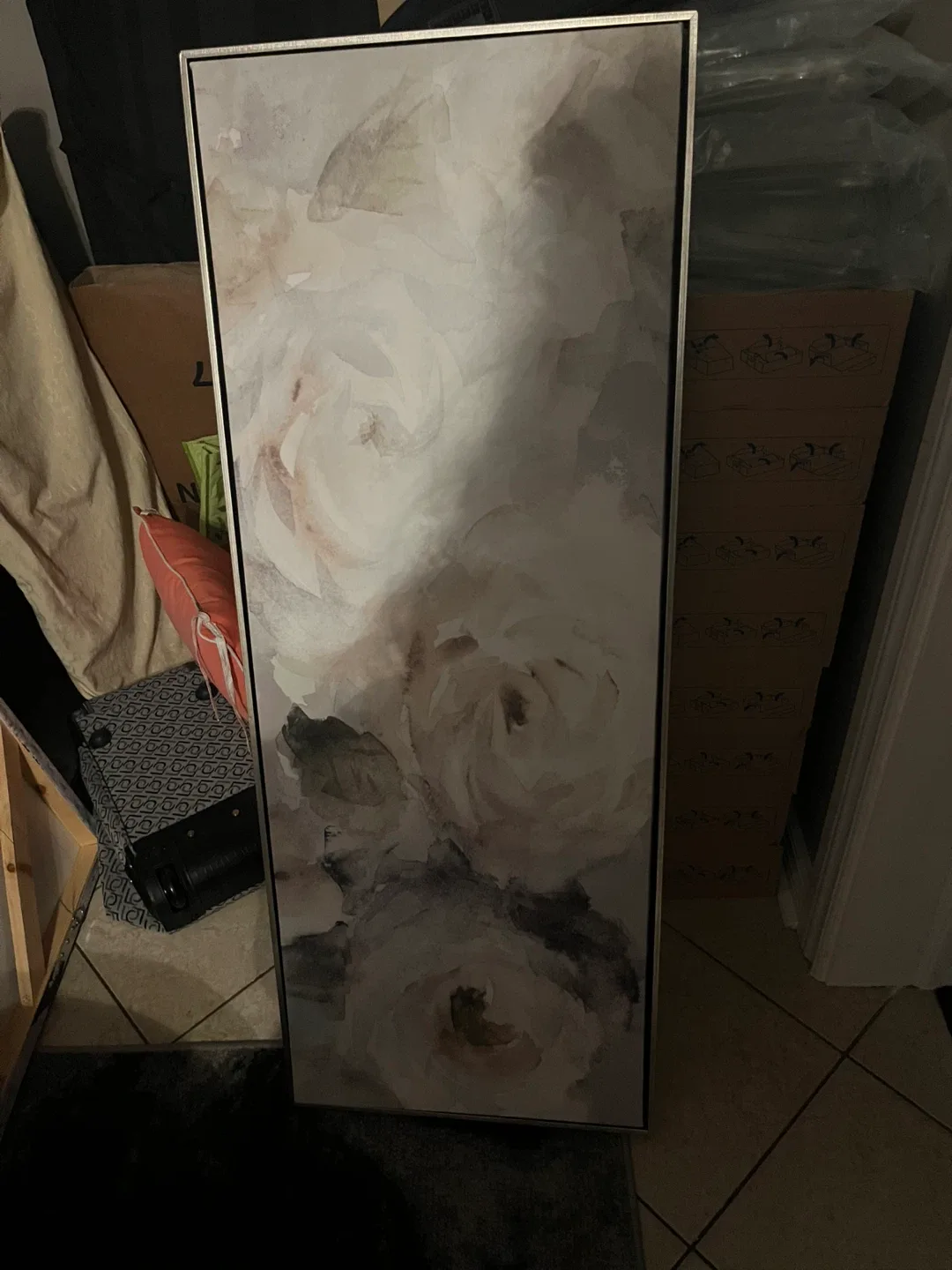 Floral Wall Art - 19x49 inches