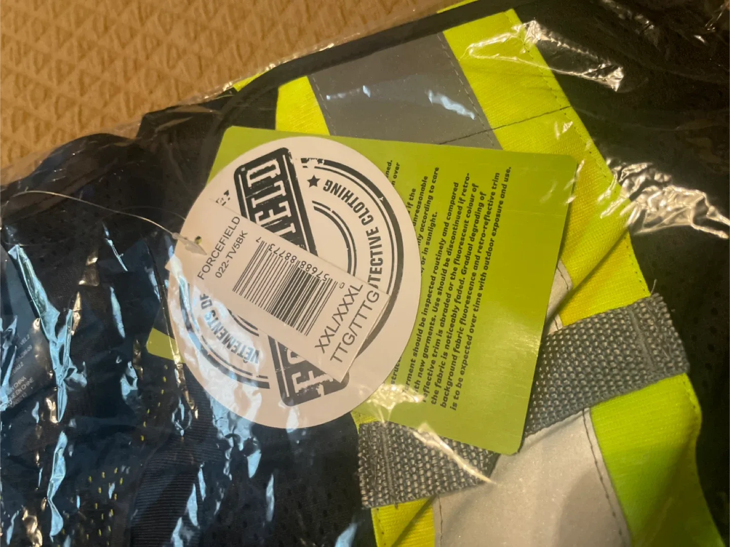 New Hi-Vis Tear-Away Safety Vest image indicator(4)