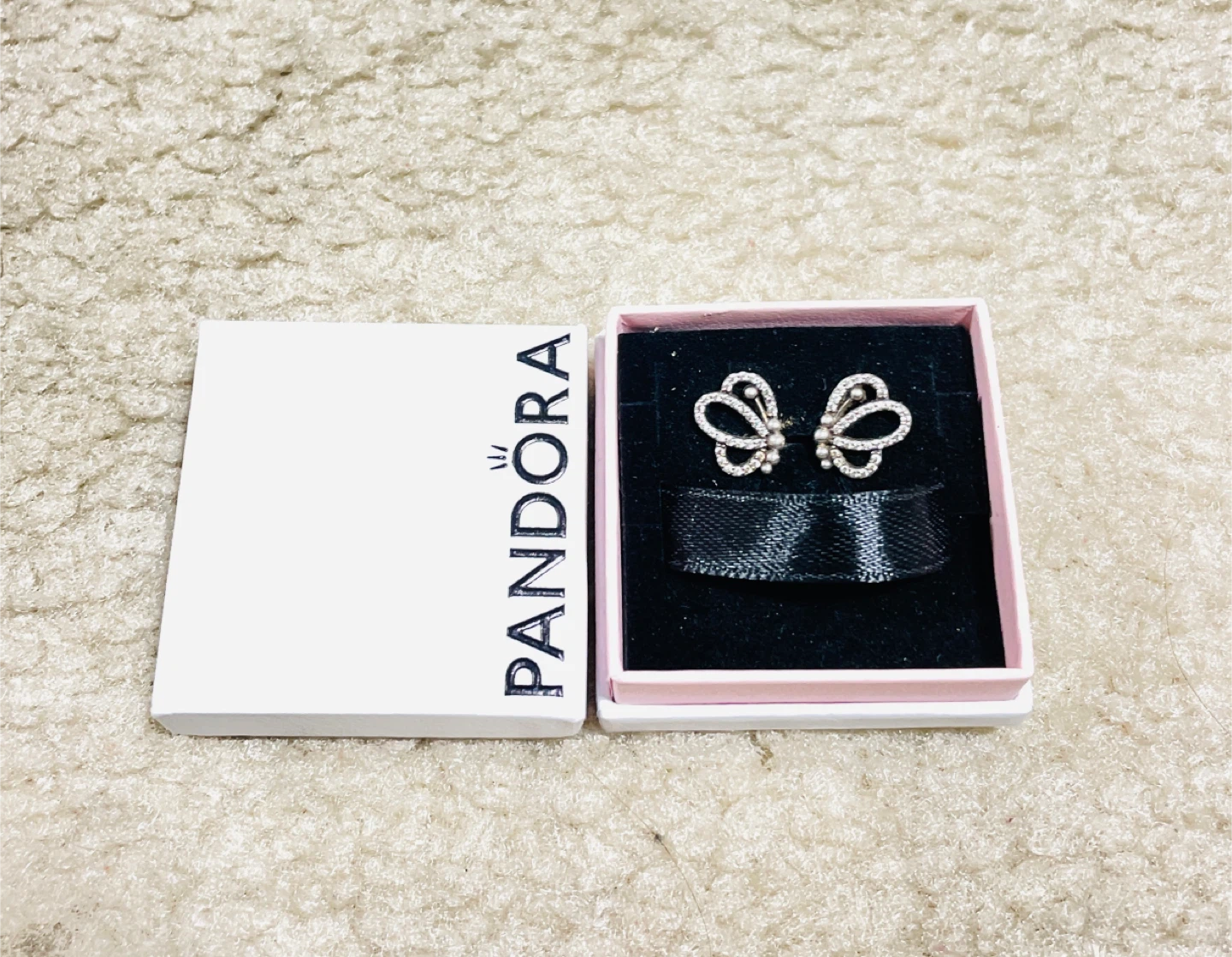 Pandora Butterfly Stud Earrings