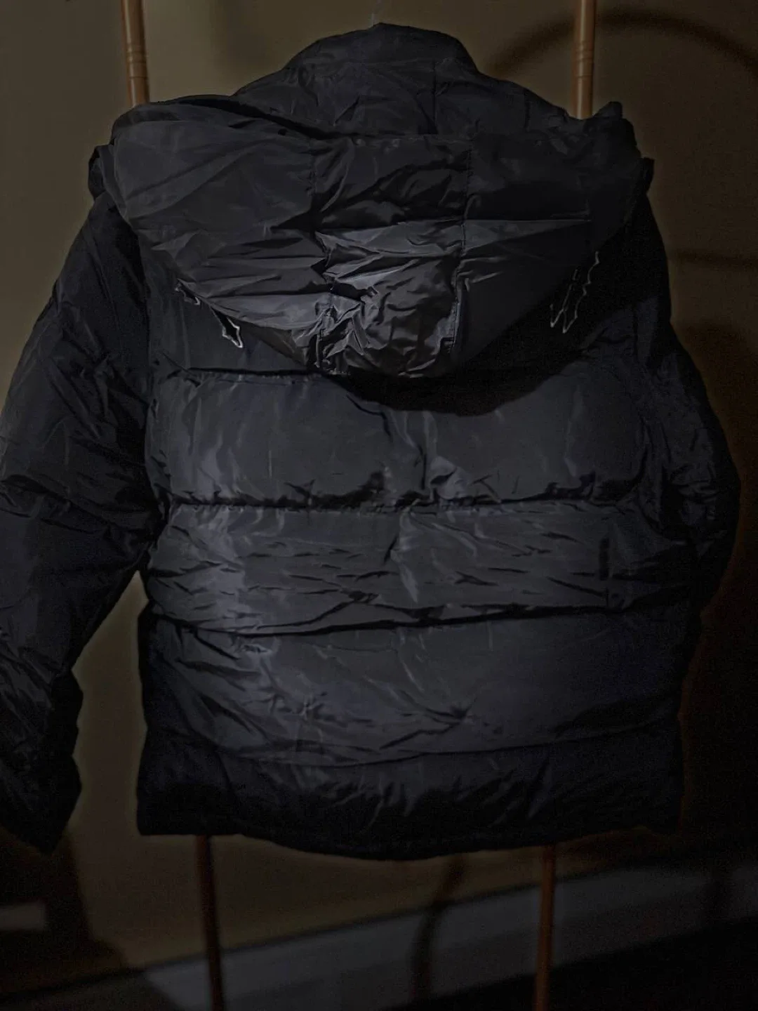 Trapstar Black Irongate Detachable Hooded Puffer Jacket - S image indicator(5)