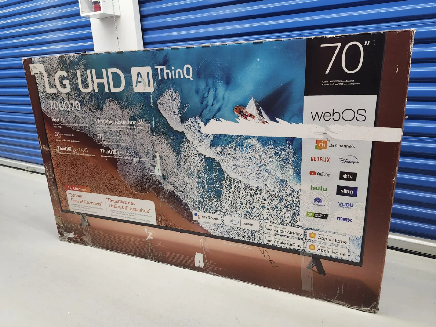 LG 70" UHD AI ThinQ 70UQ70 TV