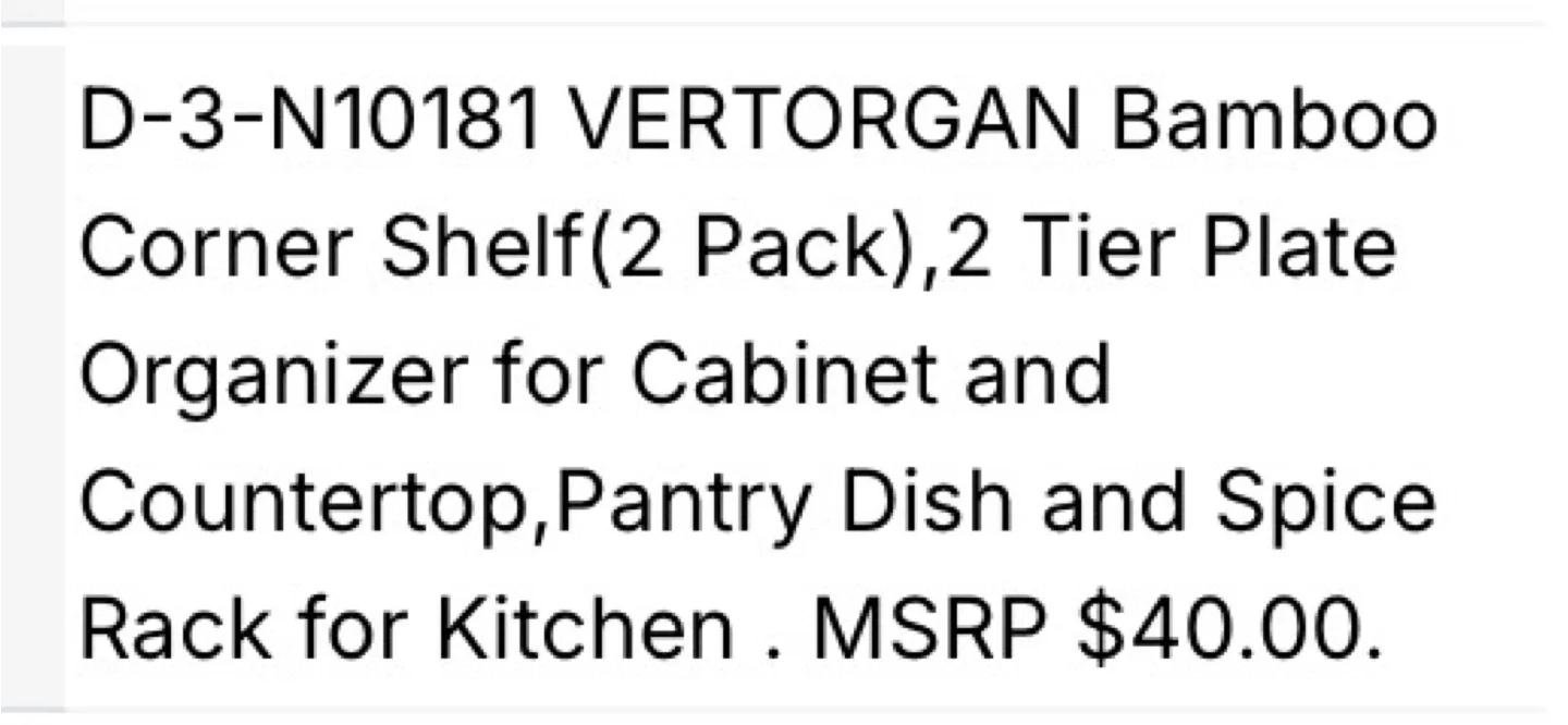 VERTORGAN Bamboo Corner Shelf (2 Pack) image indicator(3)