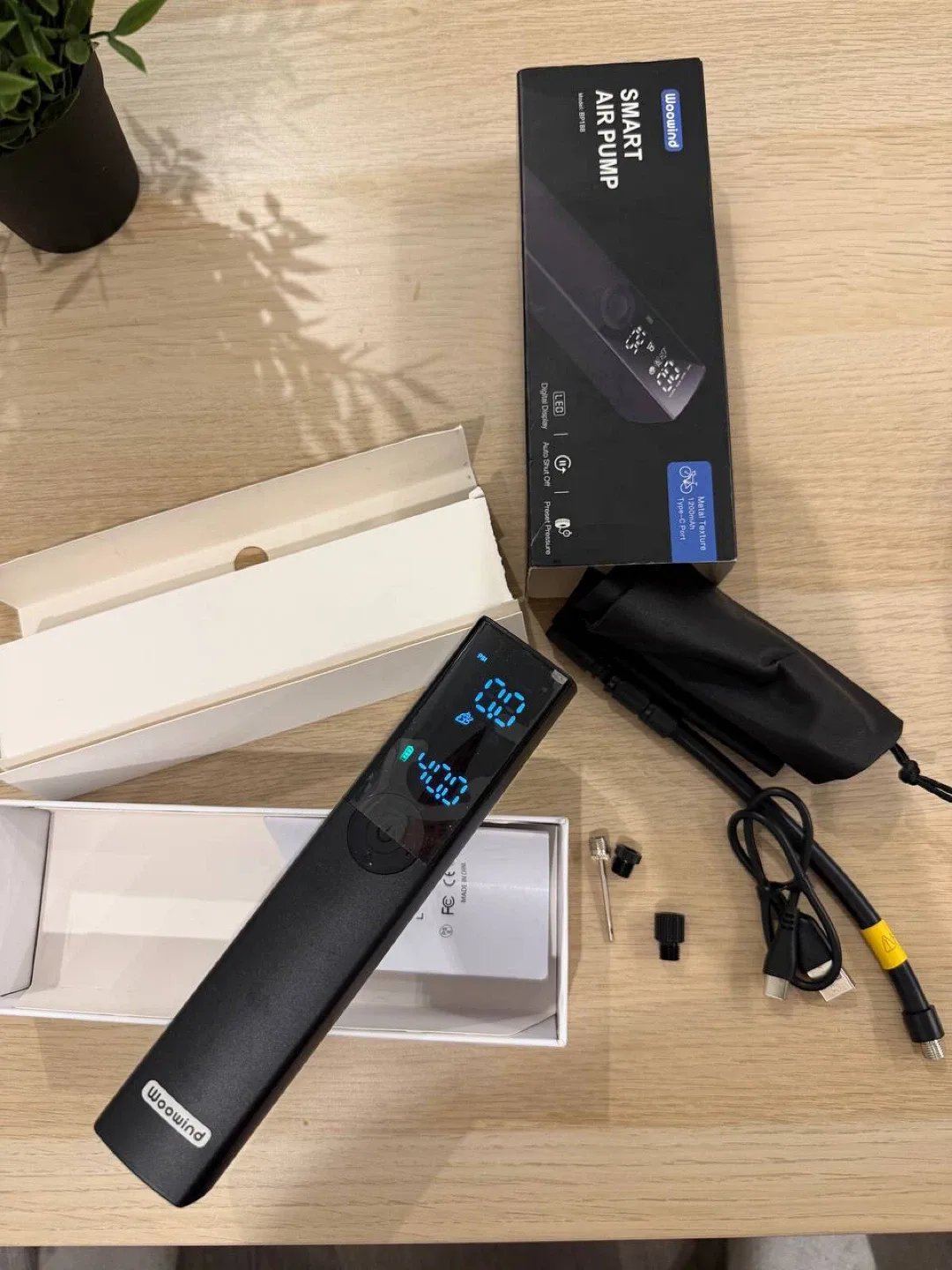 Woowind Smart Air Pump BP188 - New in Box image indicator(4)