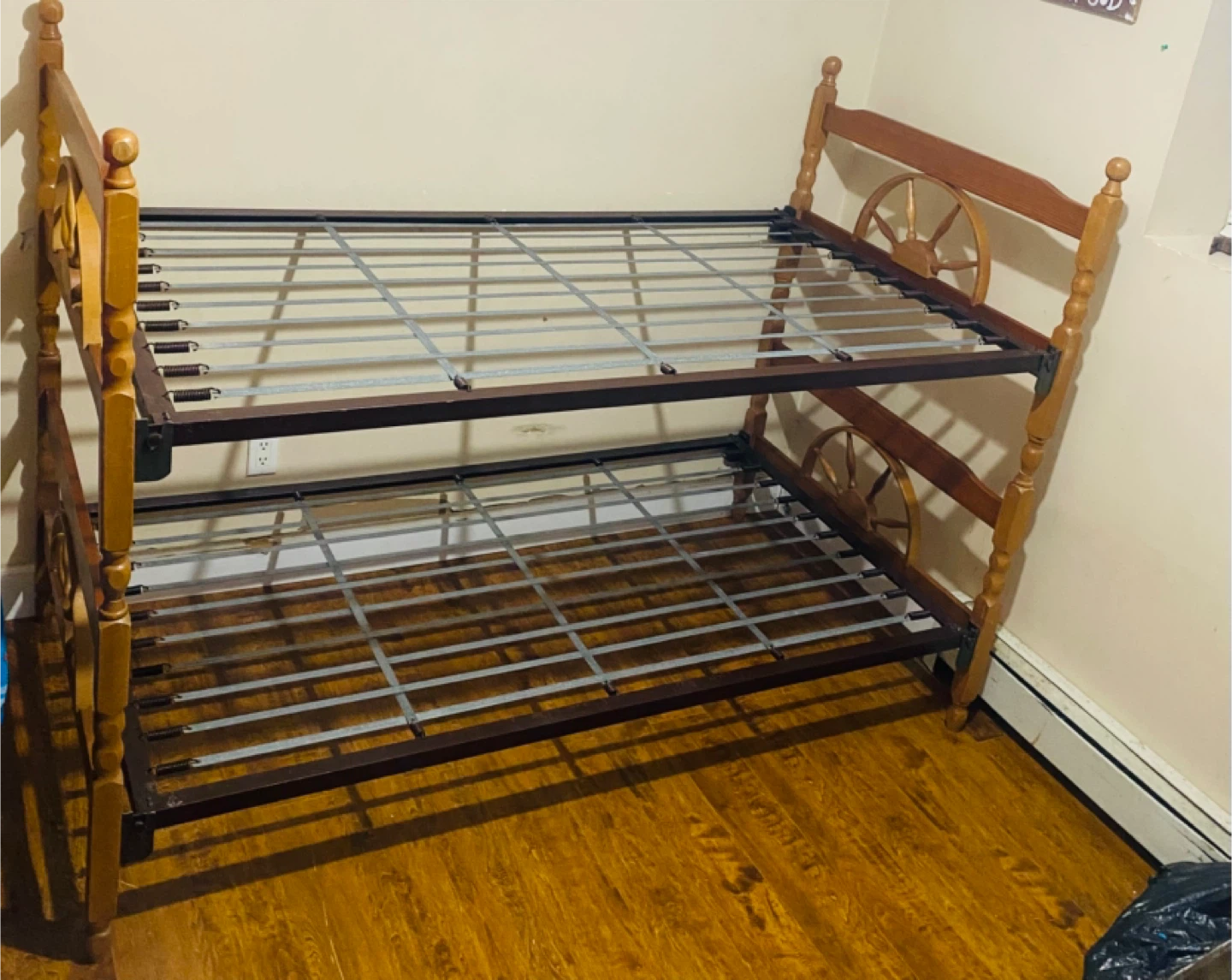 Wooden Bunk Bed Frame