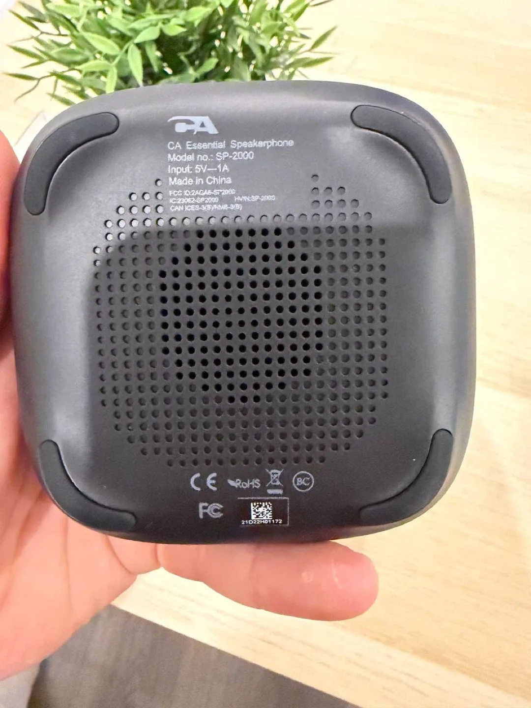 Cyber Acoustics Essential Speakerphone SP-2000 image indicator(3)