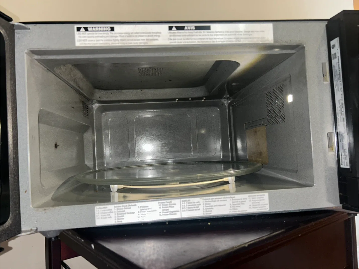 Panasonic 1200W Genius Microwave – Excellent Working Condition image indicator(3)