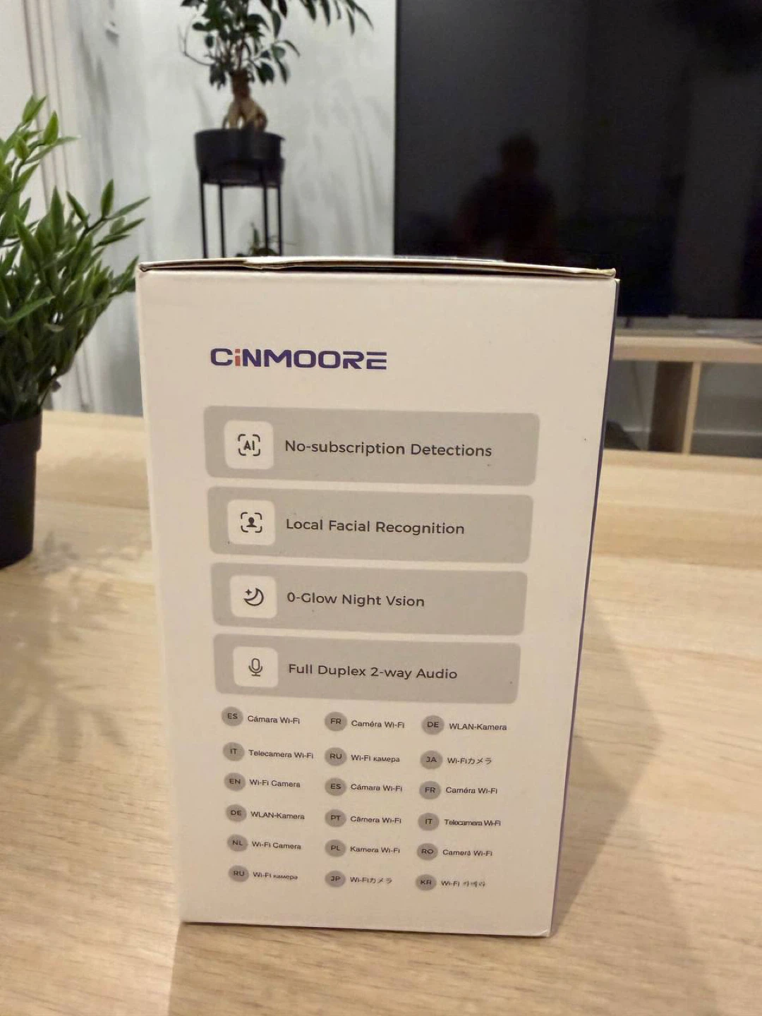 New Cinmoore C2U Indoor Pan Tilt Wi-Fi Camera (2-Pack) - photo 5
