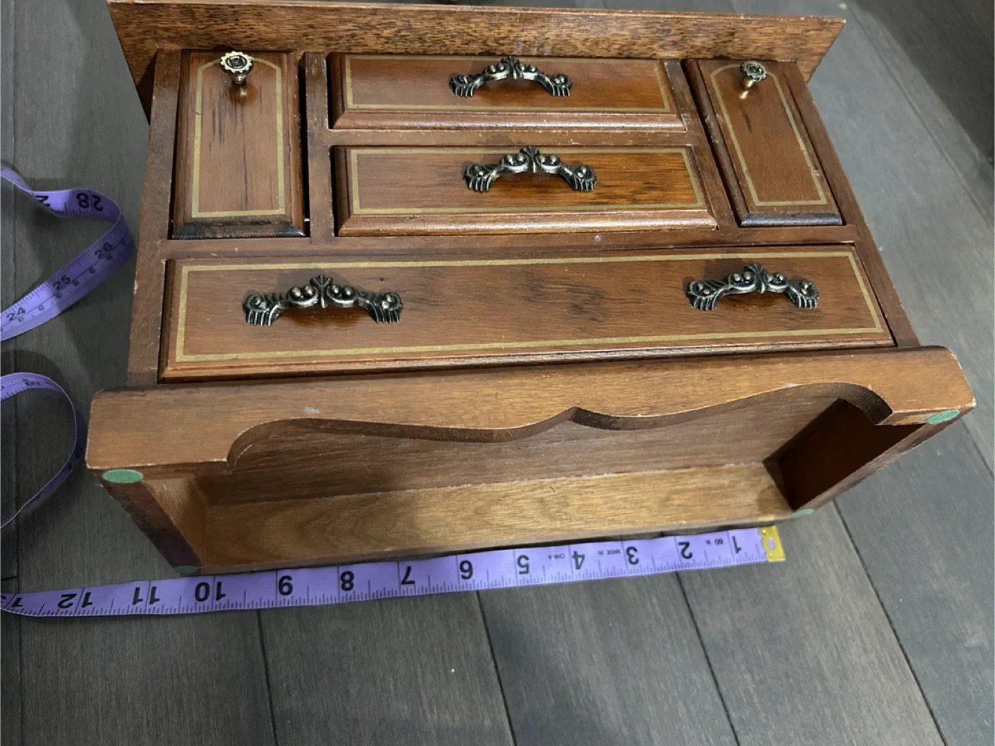 Wooden Jewellery Box with Drawers image indicator(6)