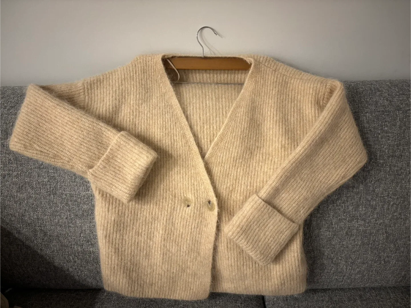 Zara Wool Blend  Cardigan - Size Small