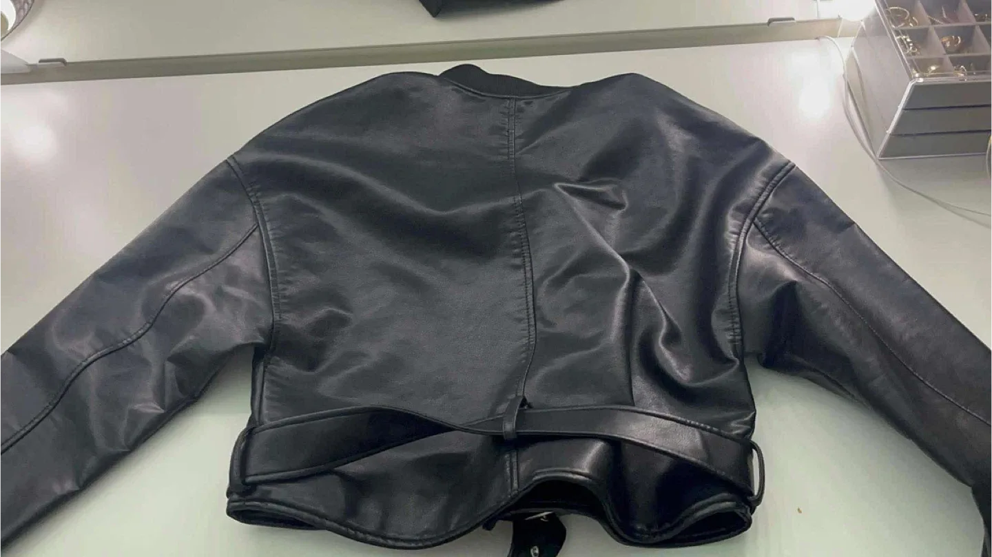 Zara Black Faux Leather image indicator(4)