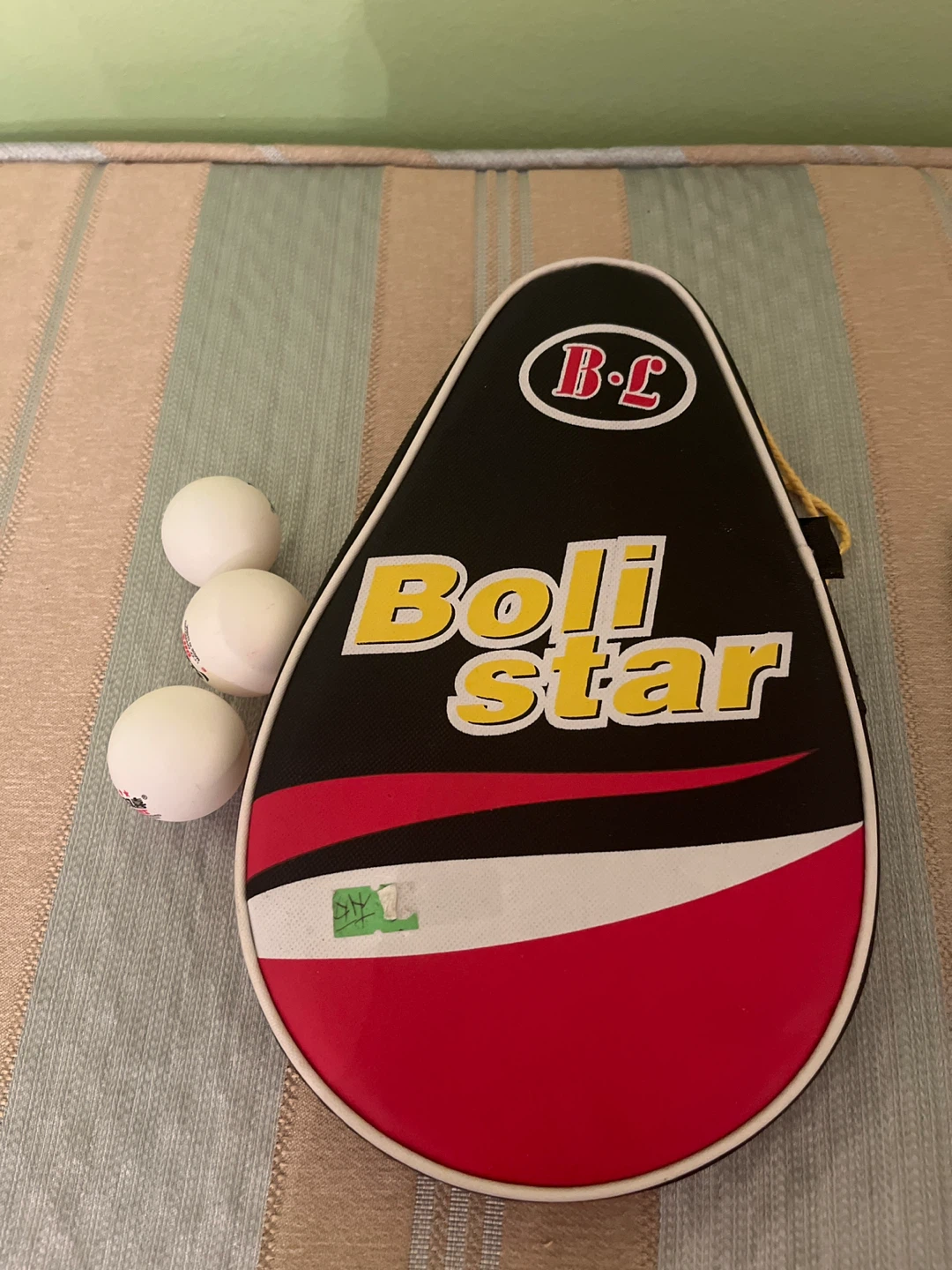 Boli Star Ping Pong Paddle with Balls