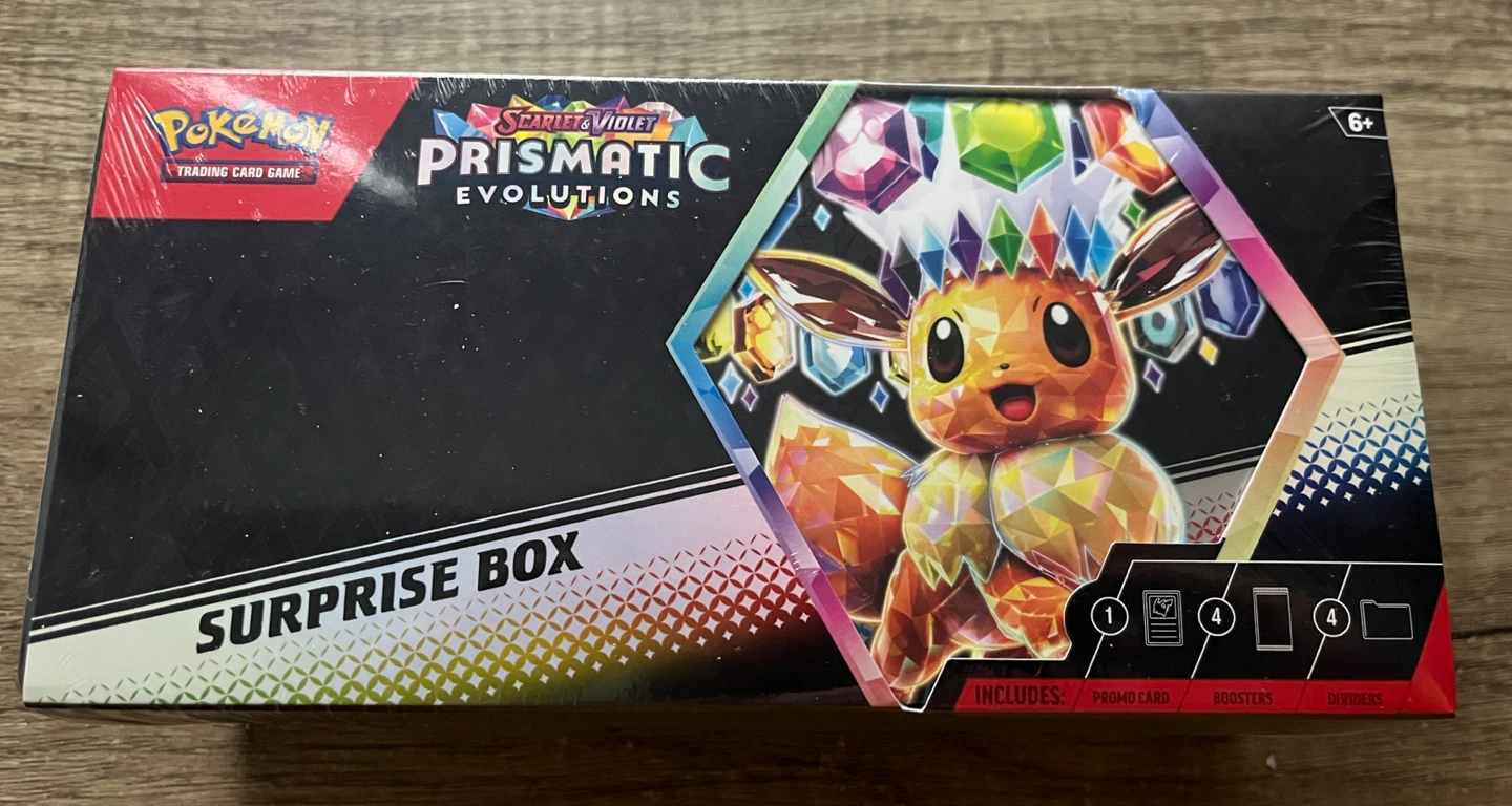 Pokemon Prismatic Evolutions Surprise Box (NEW)