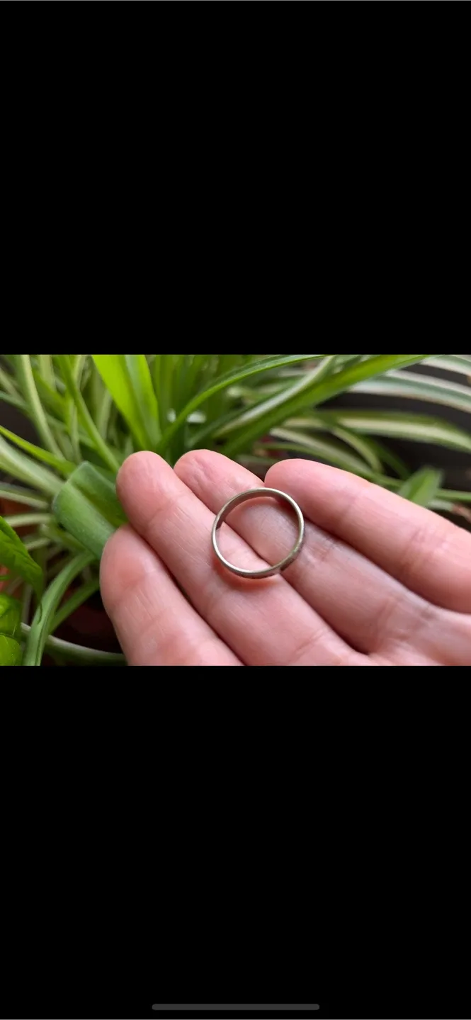 I love You to the Moon and Back Ring. Stainless steel image indicator(2)