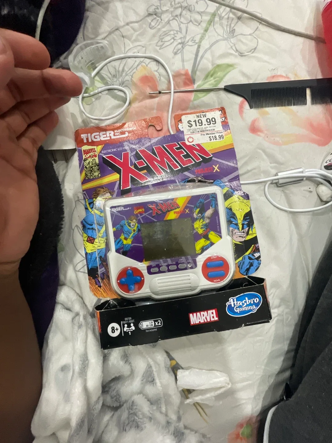 New Tiger Electronics X-Men Project X Handheld Game image indicator(3)