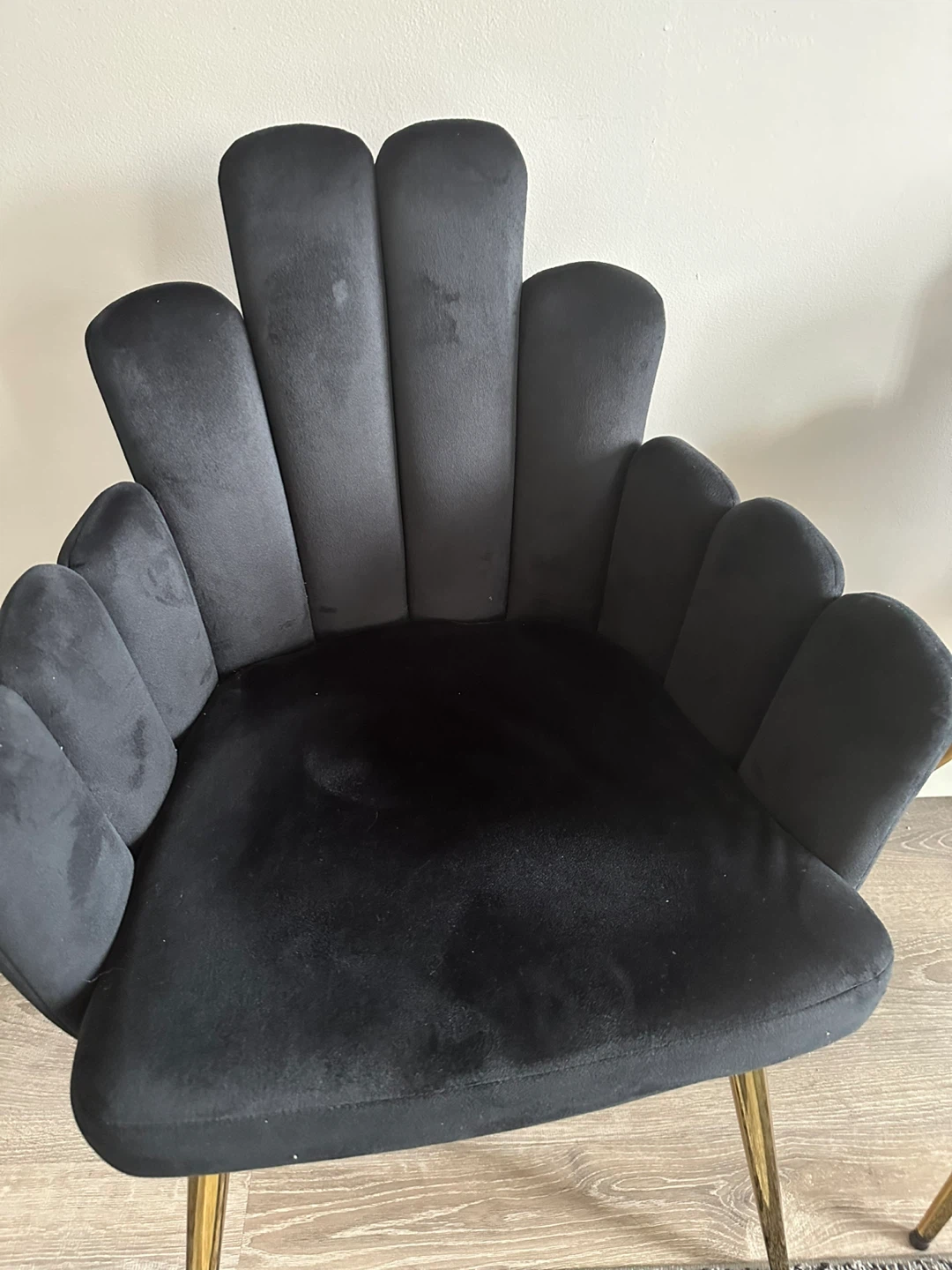 Black Velvet Accent Chairs