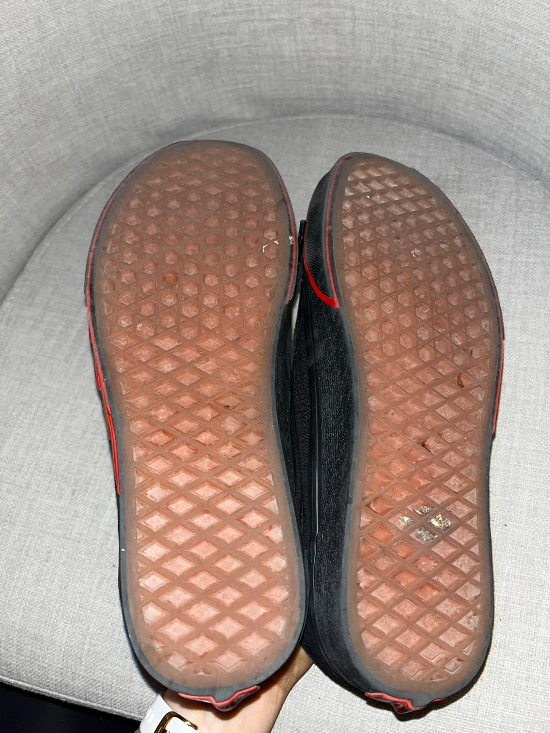 Vans Old Skool Flame Wall Black Sneakers - Size 7 image indicator(8)