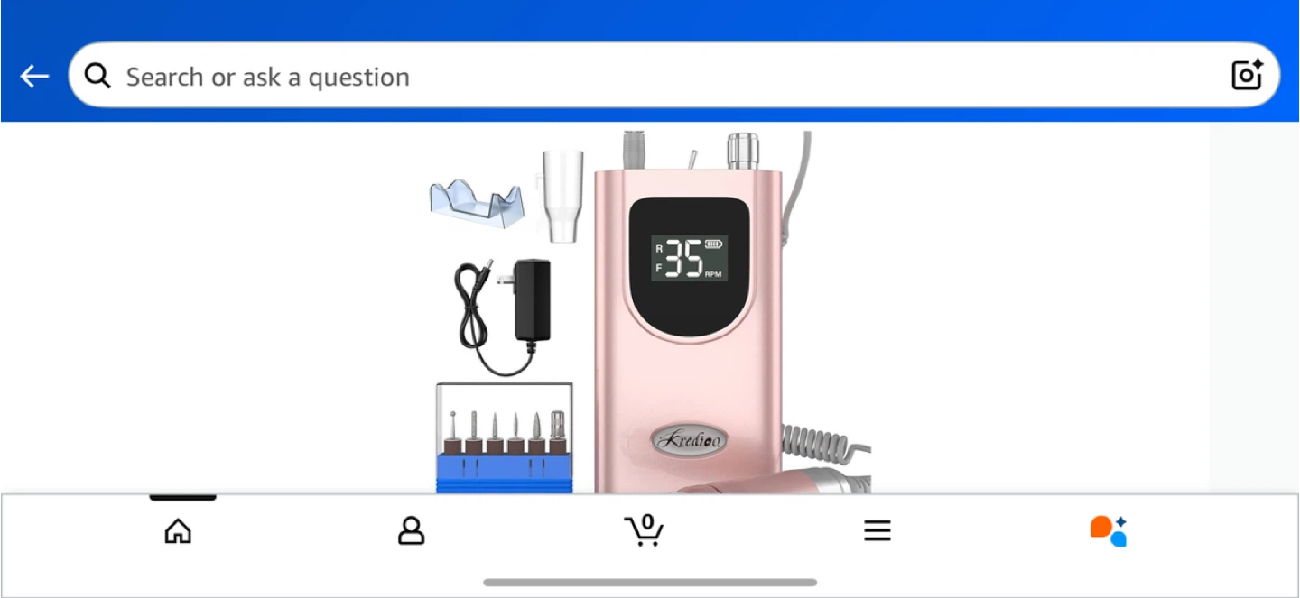 Kredioo Nail Drill Machine - Pink - photo 4