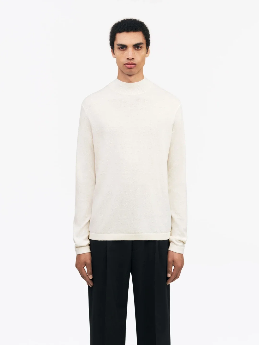 Tiger of Sweden Tern Sweater - Merino-Cotton Blend, Size L image indicator(6)