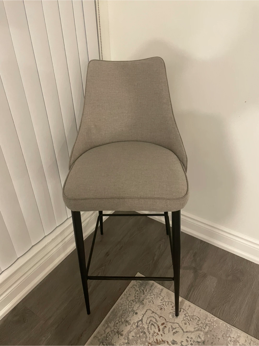 Grey Bar Stool - photo 2